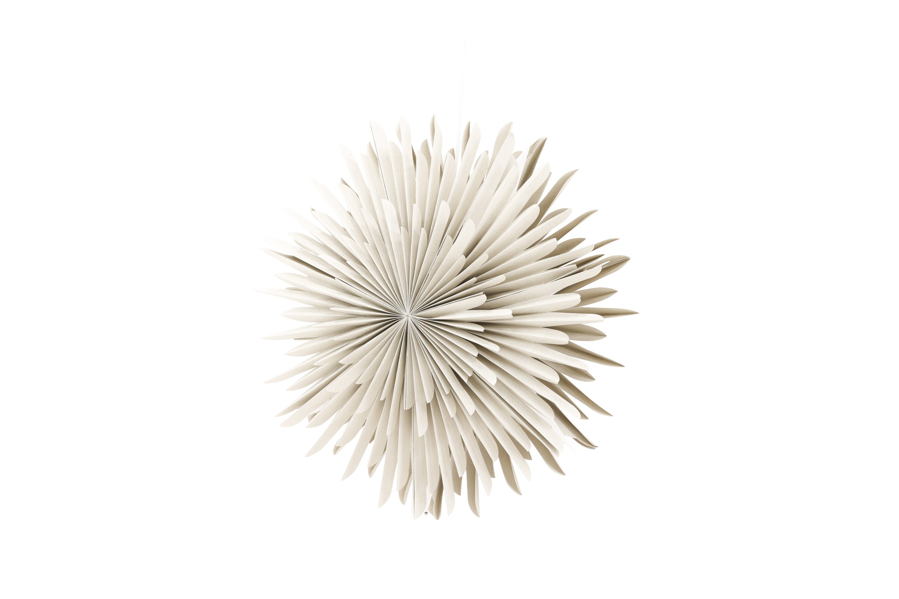 Sälen éclairage de noël beige, blanc ⌀60 cm sur fond clair