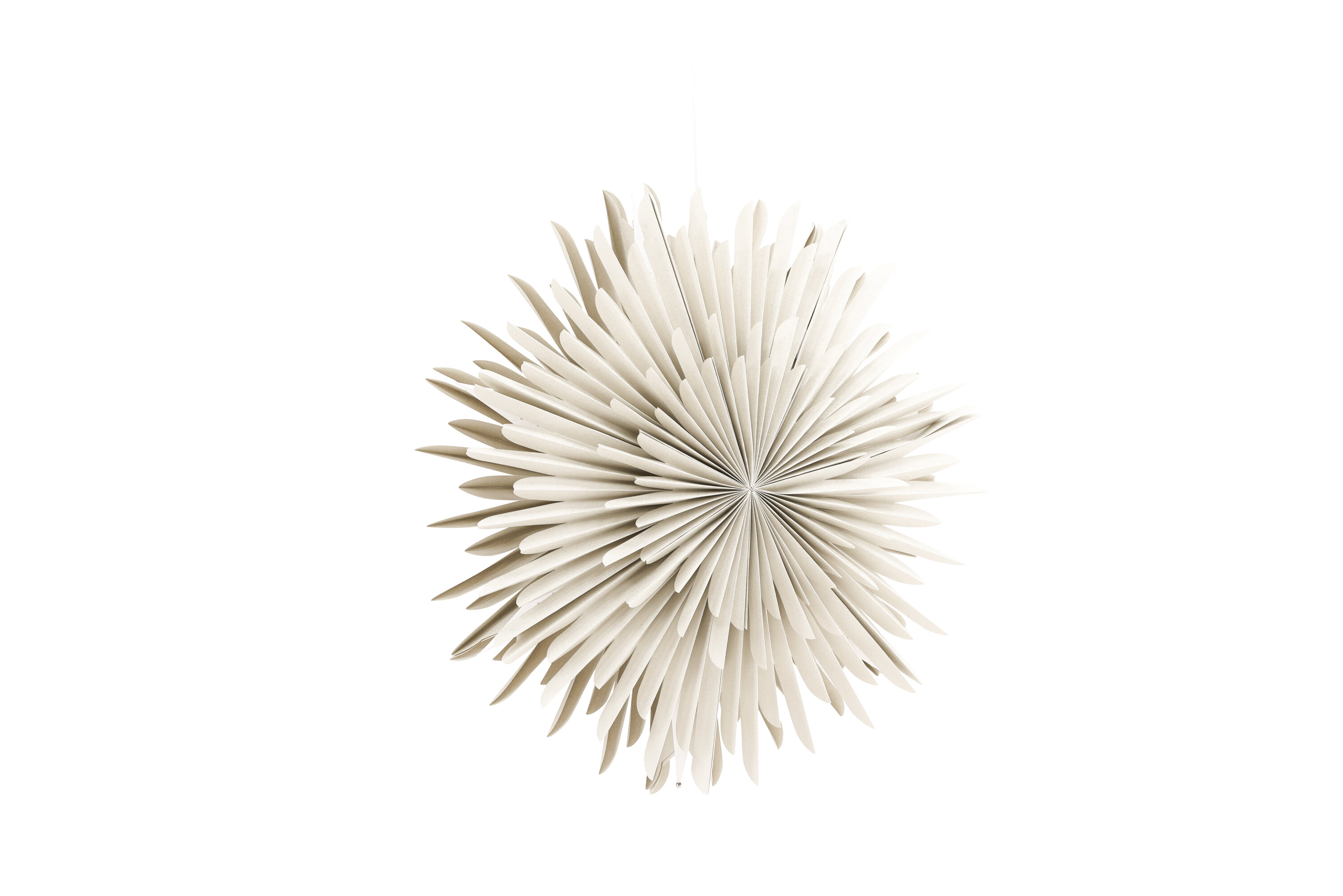 Sälen éclairage de noël beige, blanc ⌀60 cm sur fond clair