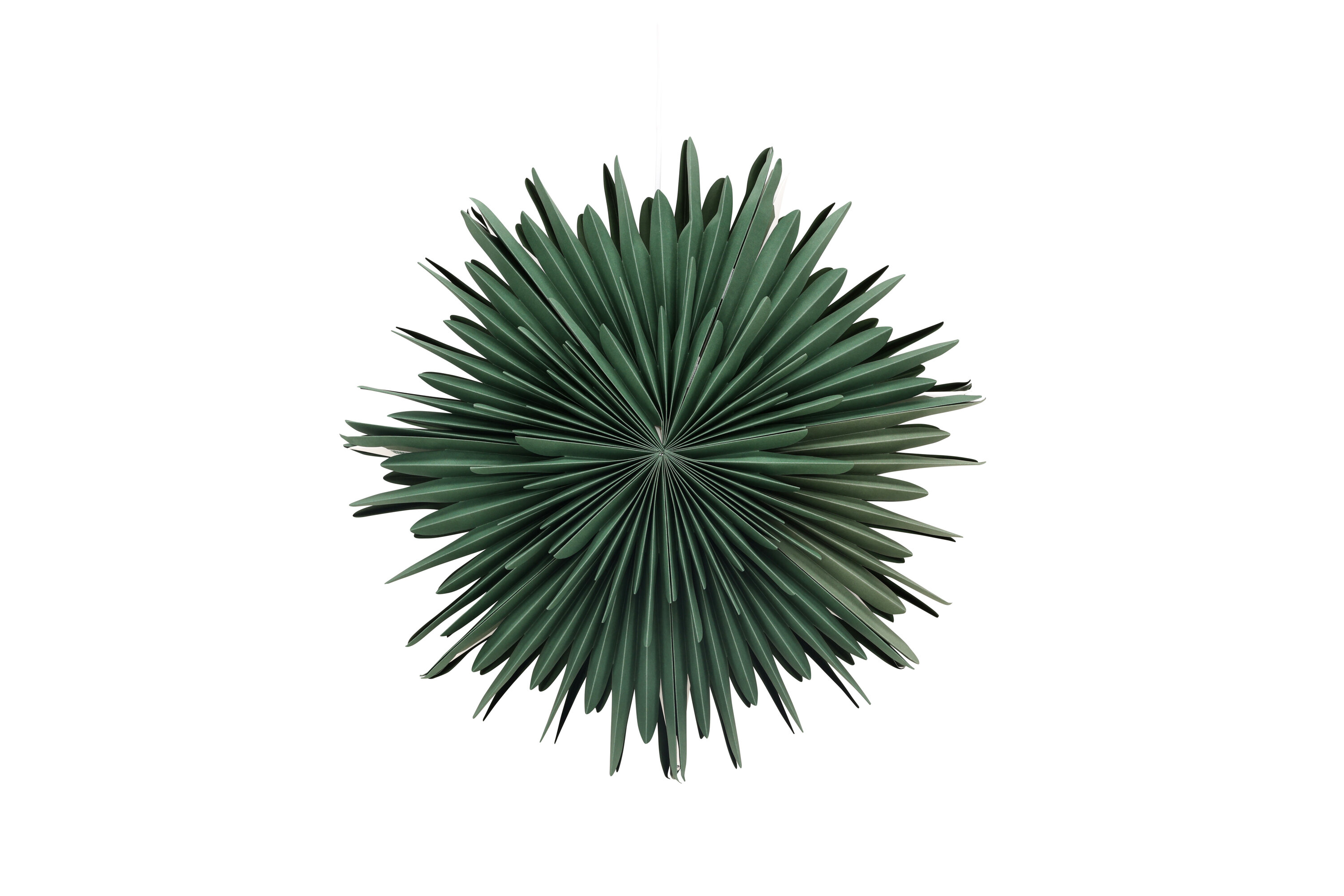 Sälen éclairage de noël vert, blanc ⌀60 cm sur fond clair
