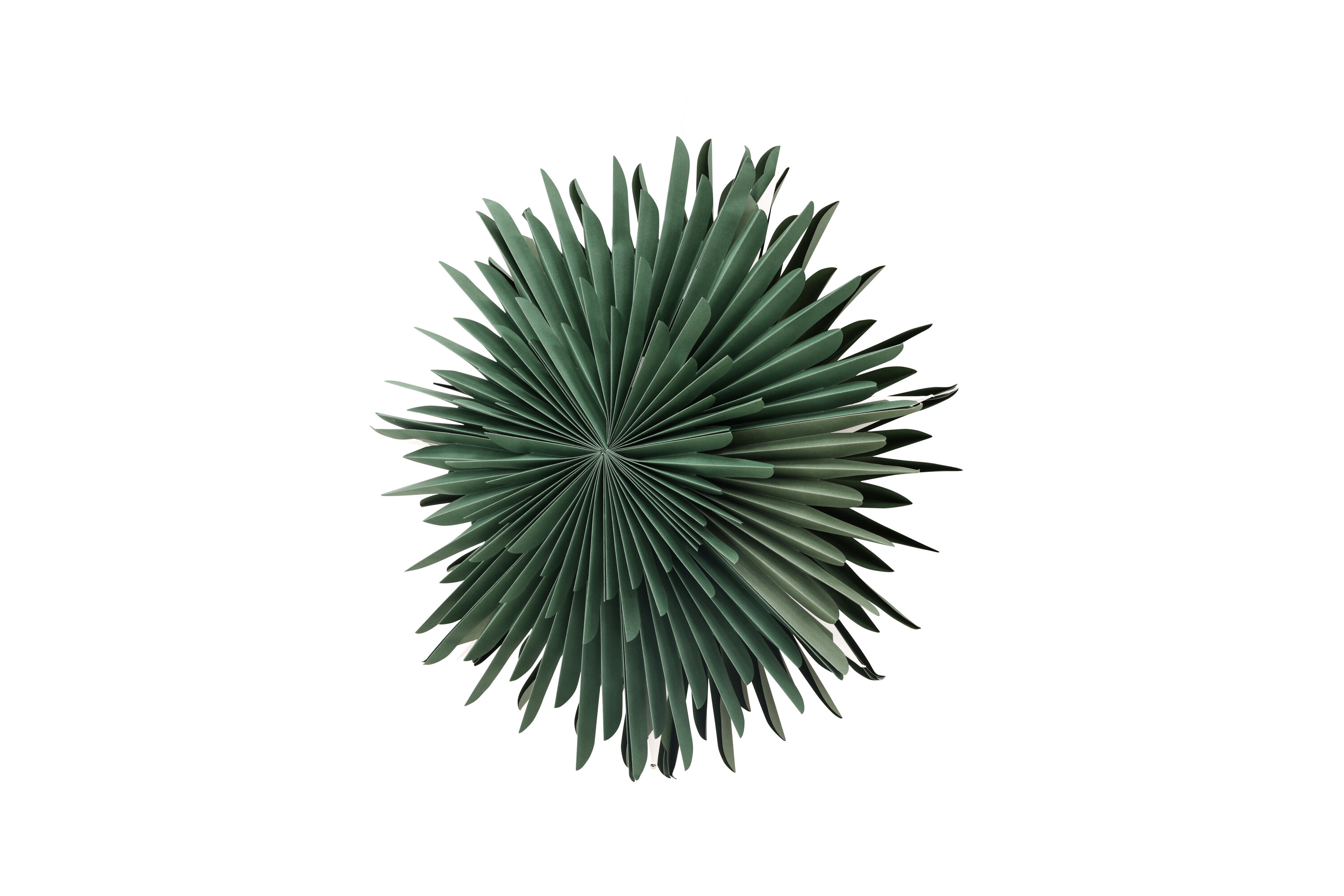 Sälen éclairage de noël vert, blanc ⌀60 cm sur fond clair