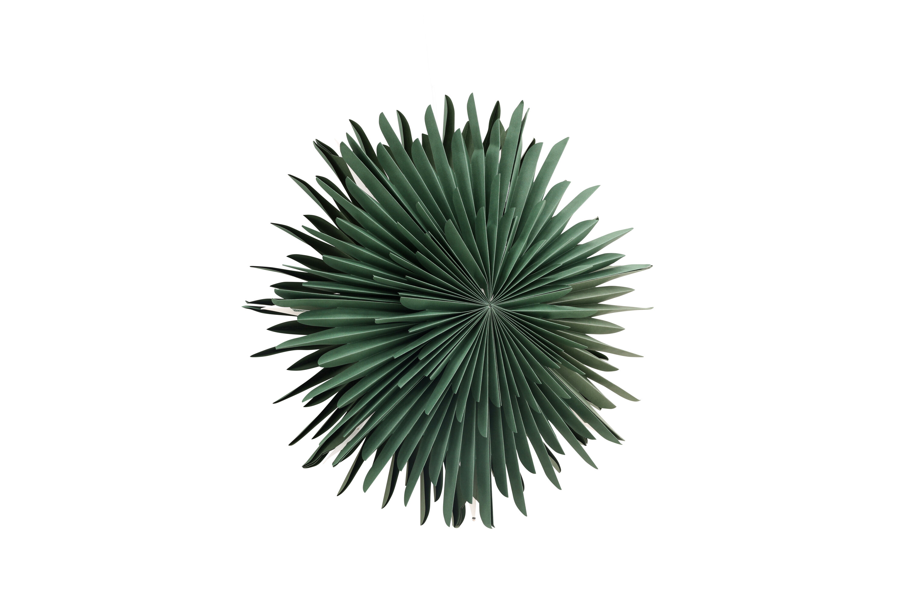 Sälen éclairage de noël vert, blanc ⌀60 cm sur fond clair