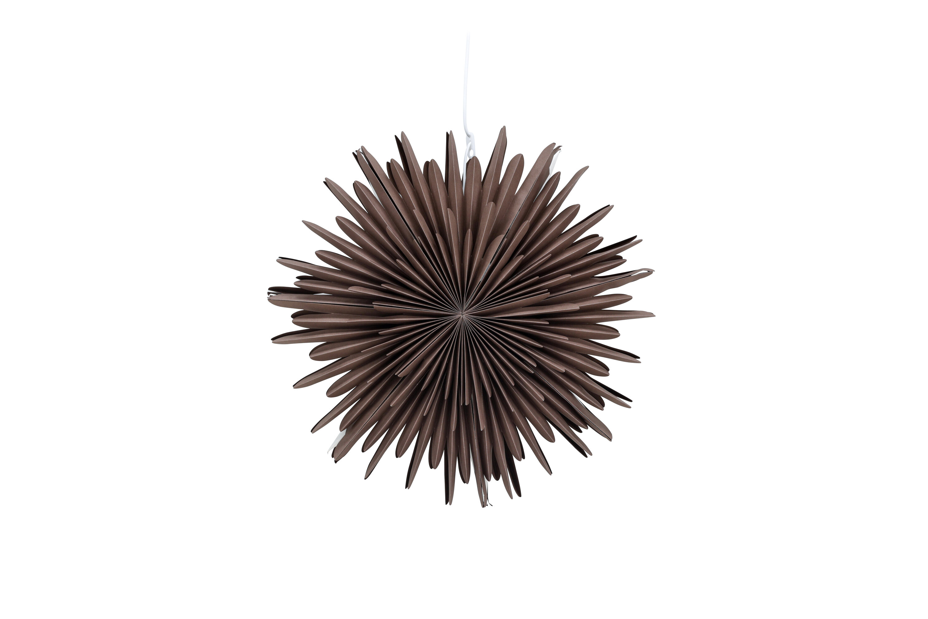 Sälen éclairage de noël grège, blanc ⌀60 cm sur fond clair