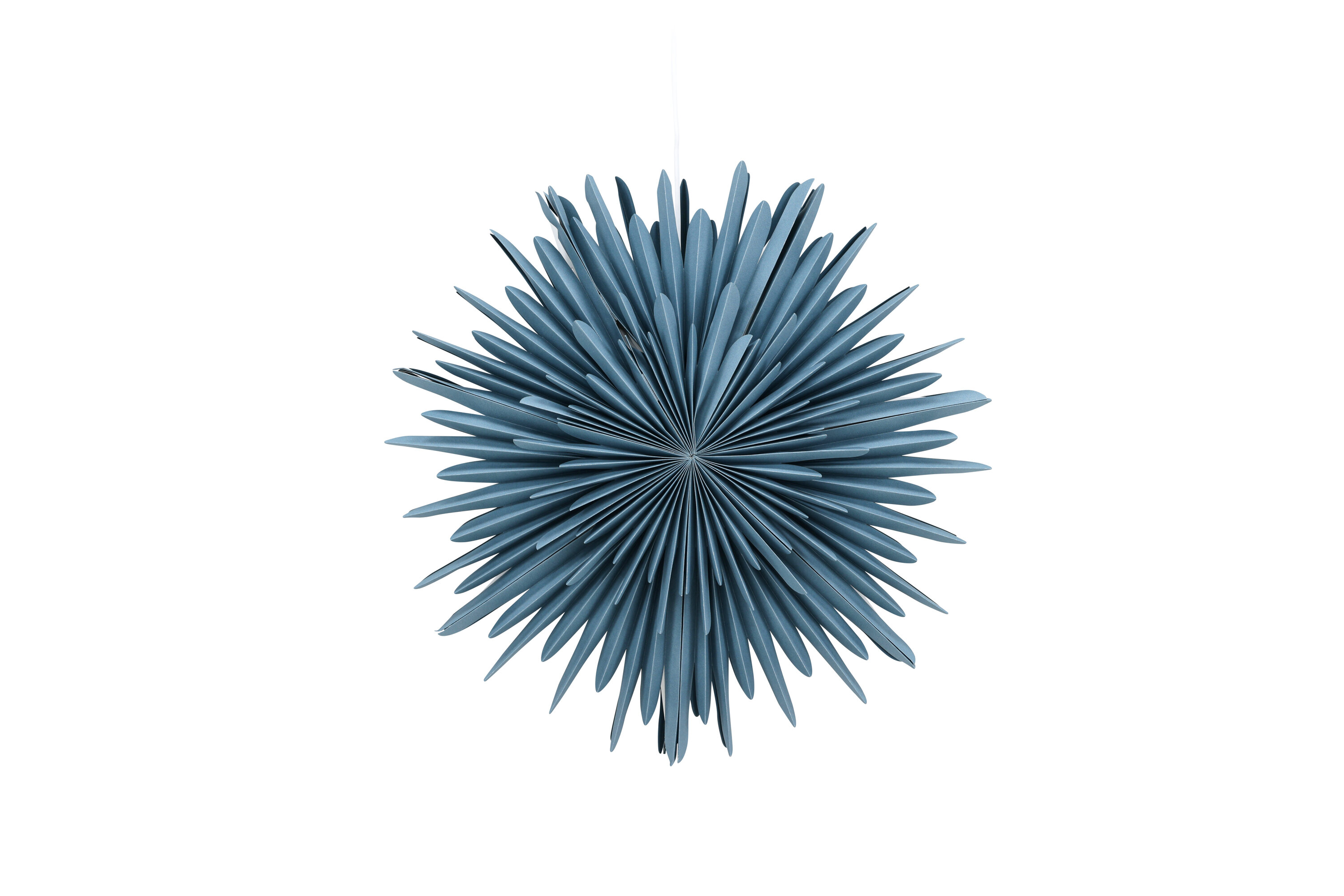 Sälen éclairage de noël bleu, gris, blanc ⌀60 cm sur fond clair