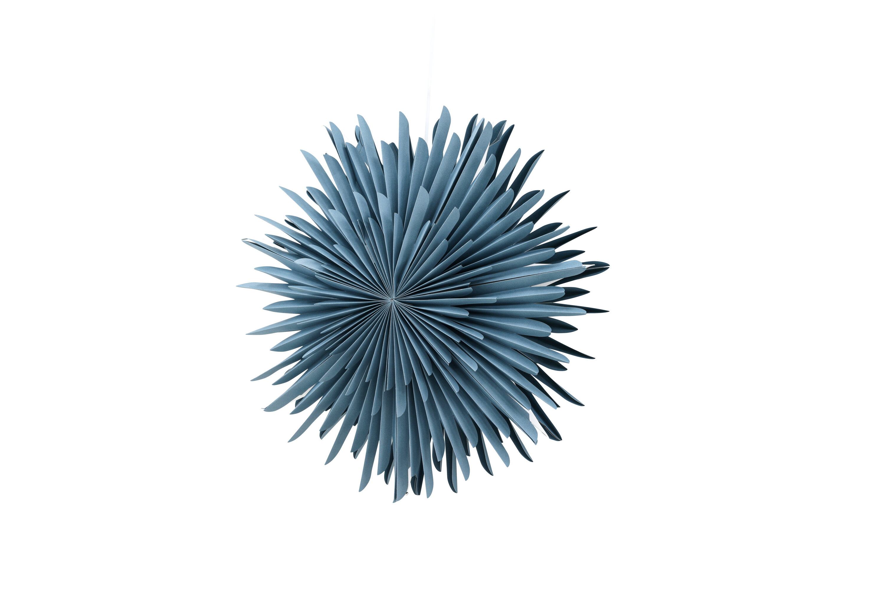 Sälen éclairage de noël bleu, gris, blanc ⌀60 cm sur fond clair
