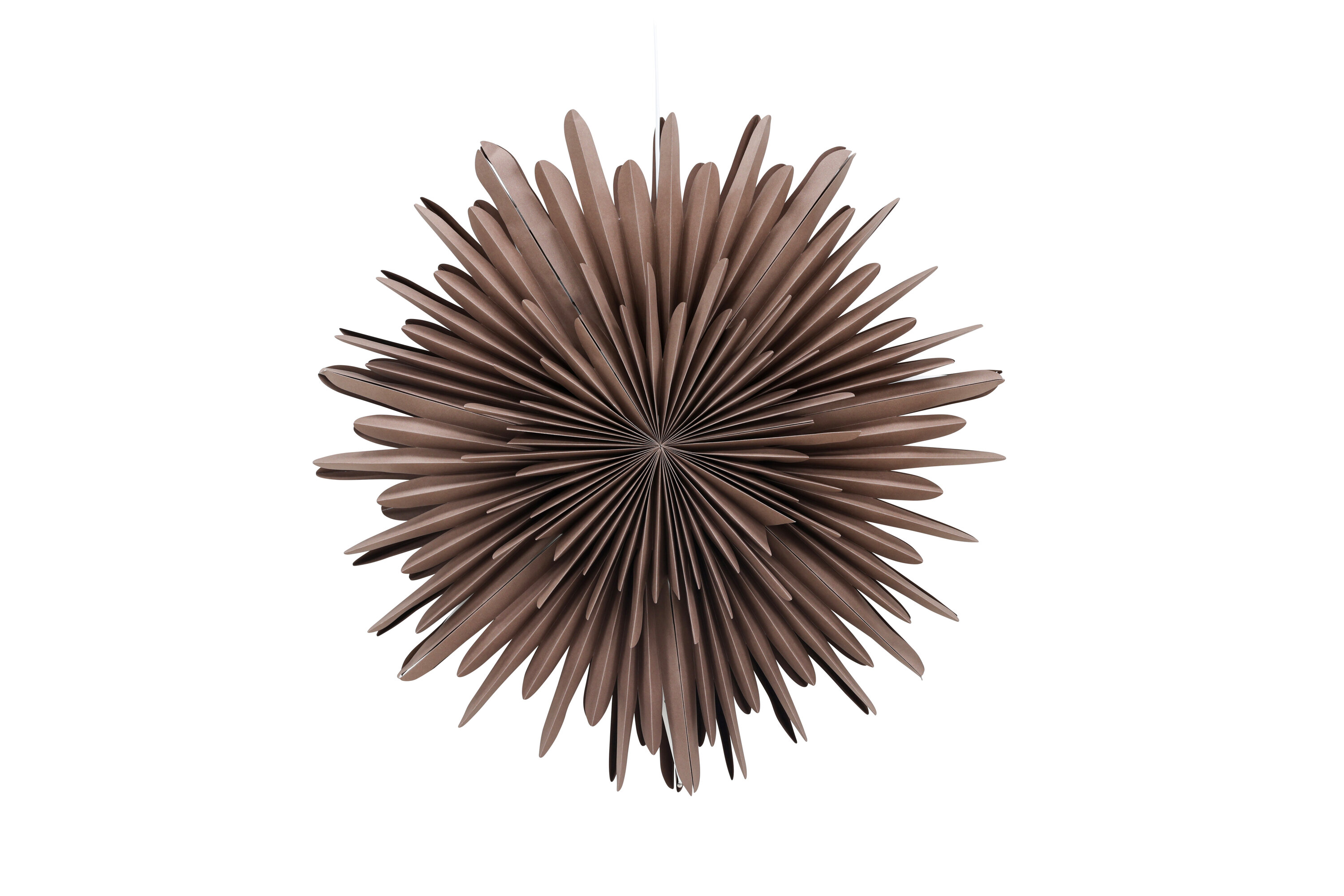 Sälen éclairage de noël grège, blanc ⌀80 cm sur fond clair
