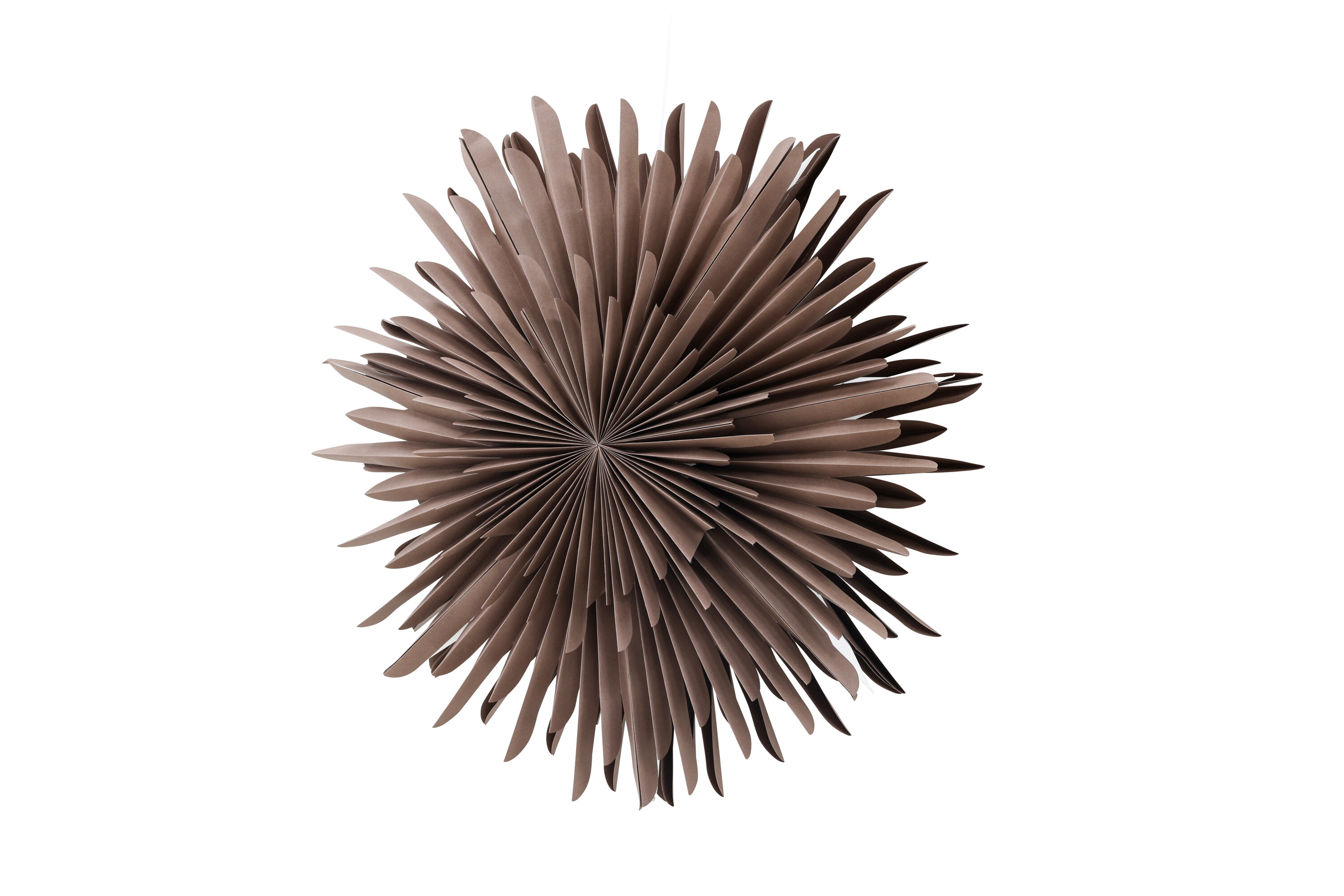 Sälen éclairage de noël grège, blanc ⌀80 cm sur fond clair