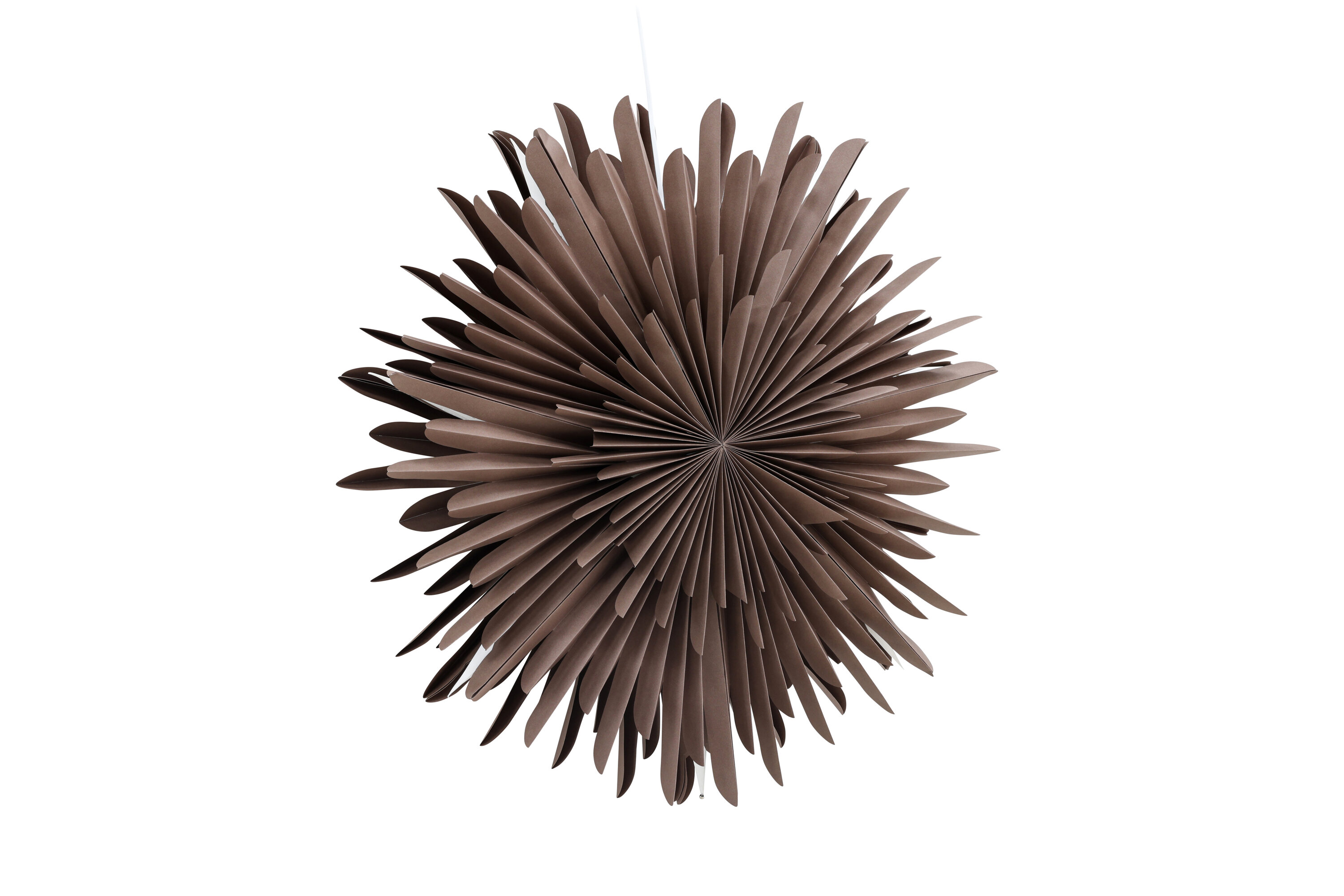 Sälen éclairage de noël grège, blanc ⌀80 cm sur fond clair