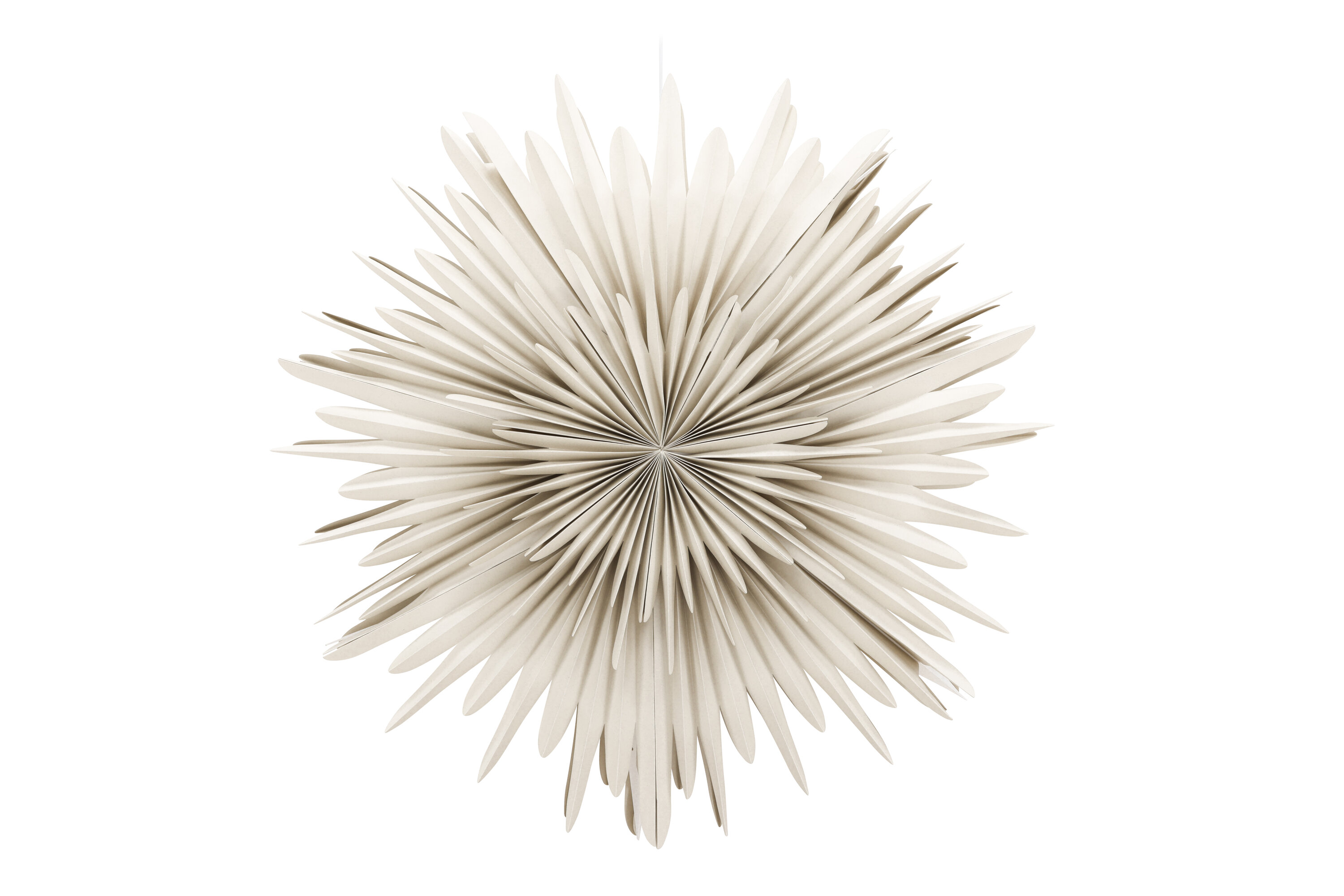 Sälen éclairage de noël beige, blanc ⌀100 cm sur fond clair