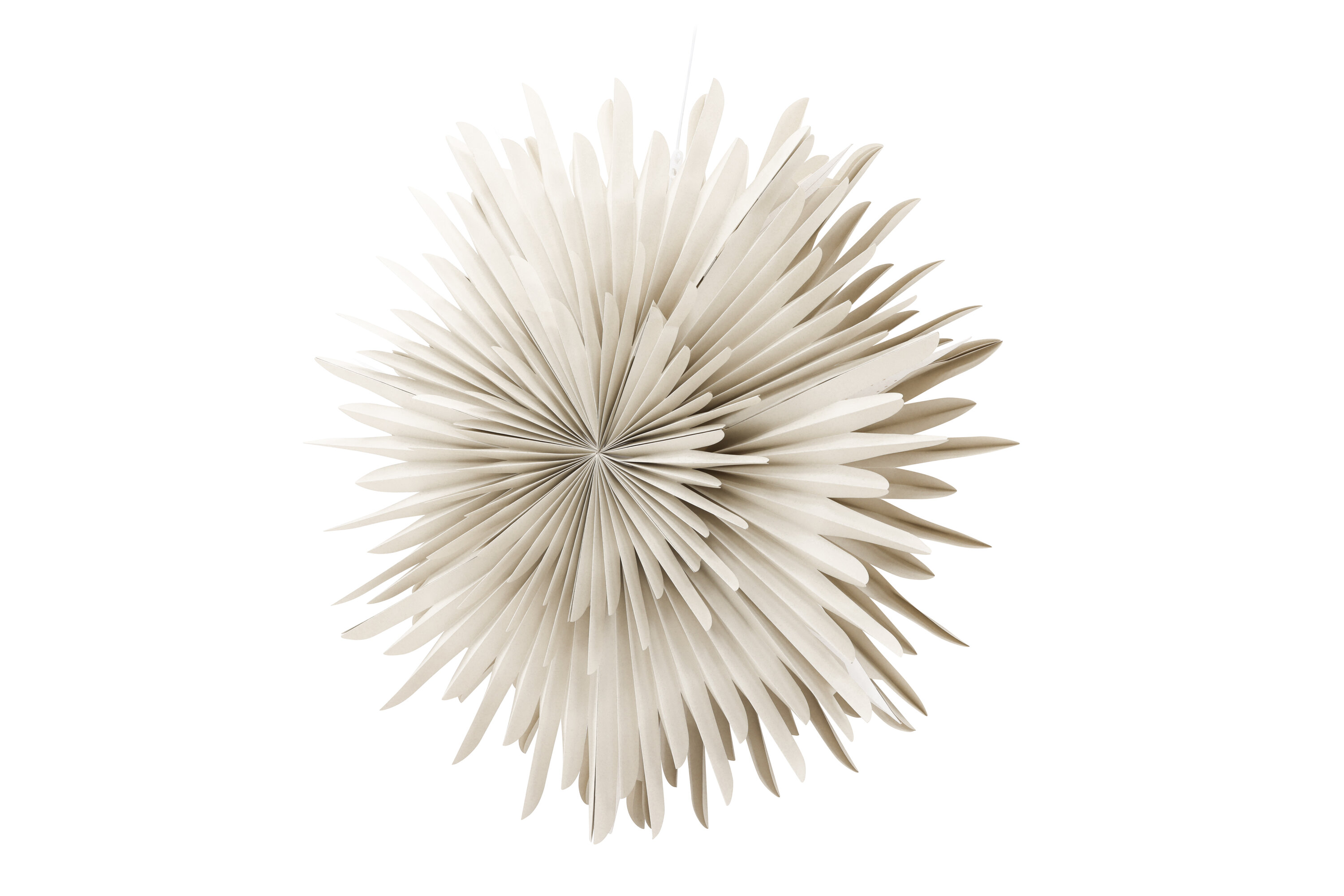 Sälen éclairage de noël beige, blanc ⌀100 cm sur fond clair