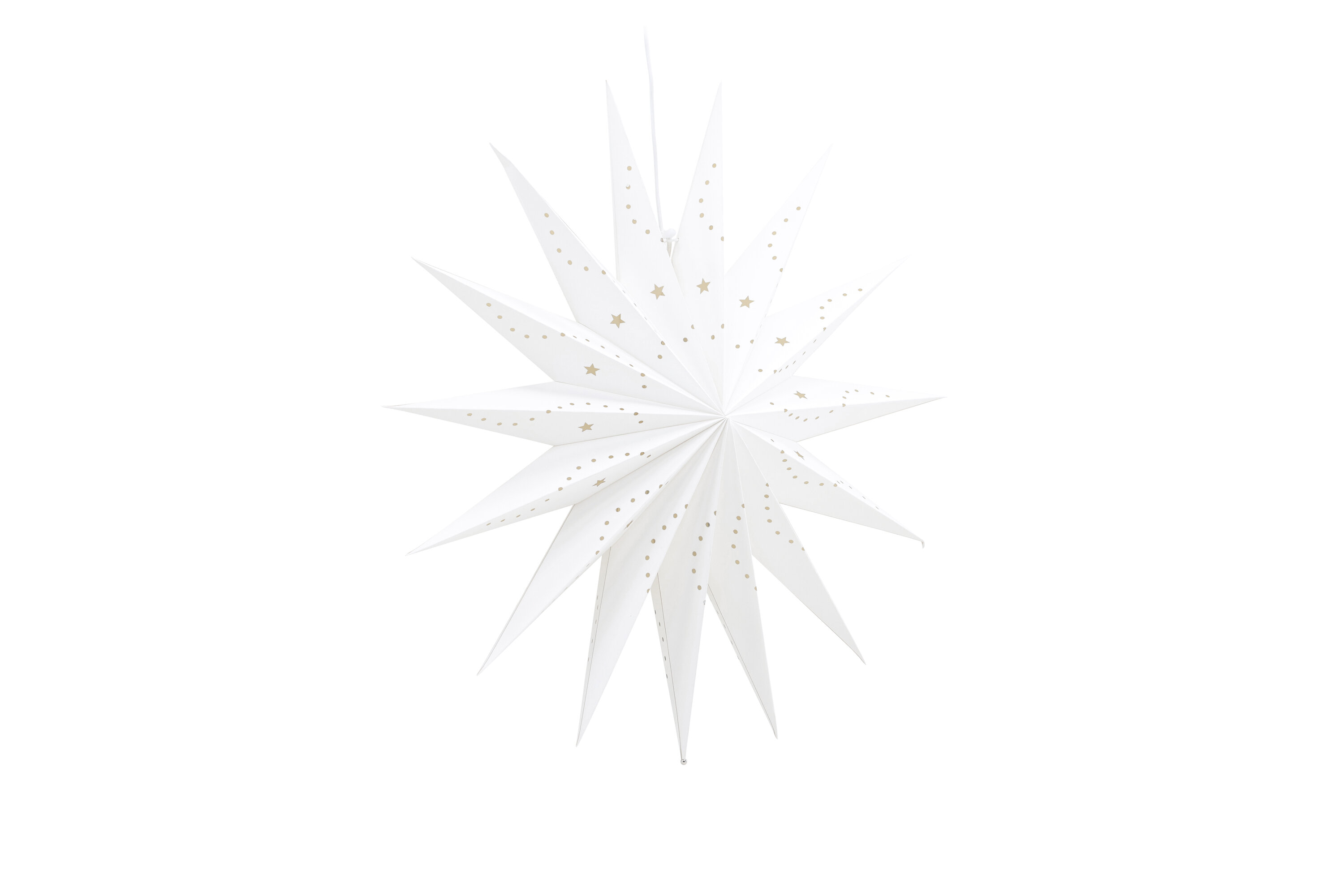 Lindvallen éclairage de noël blanc ⌀60 cm sur fond clair