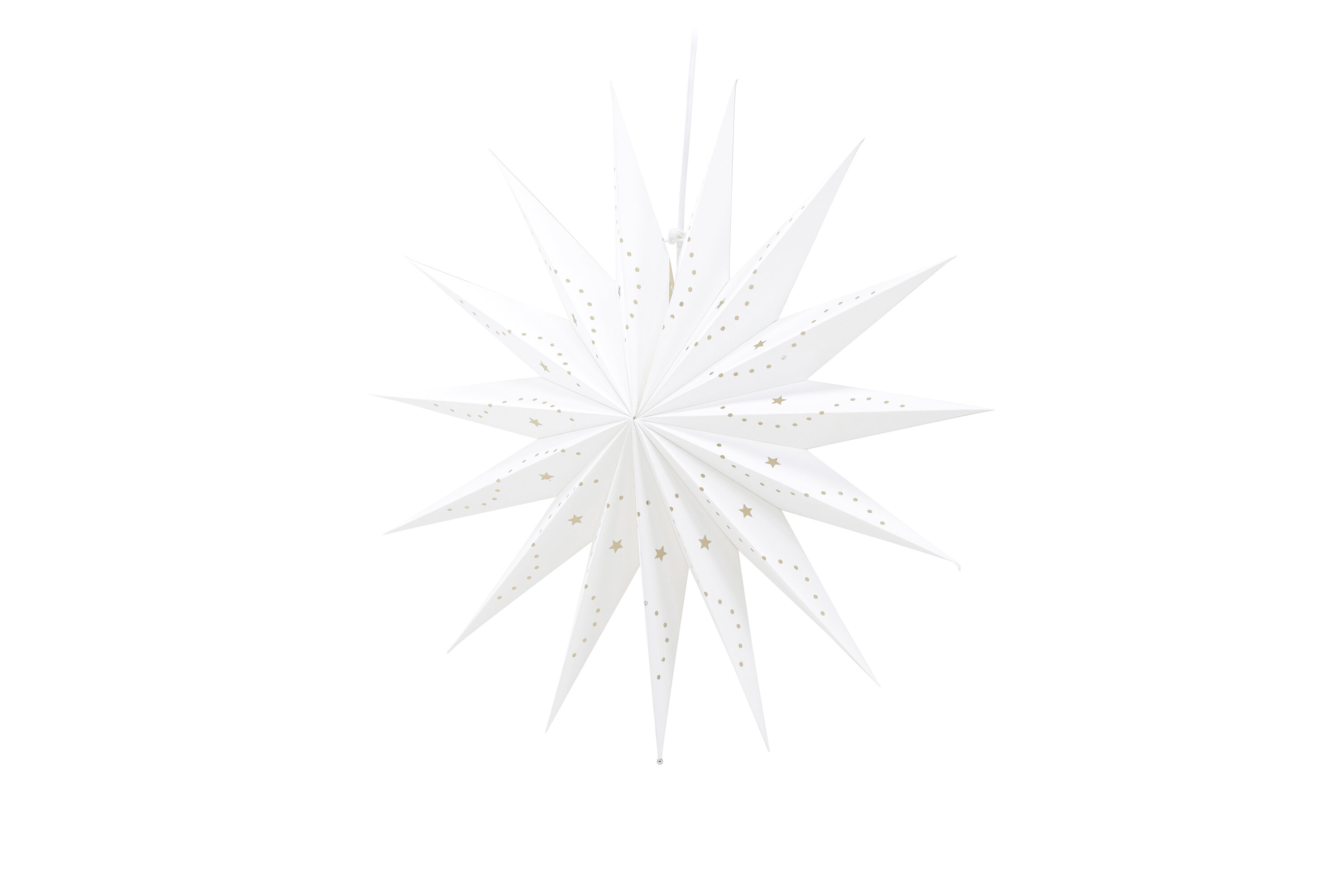 Lindvallen éclairage de noël blanc ⌀60 cm sur fond clair