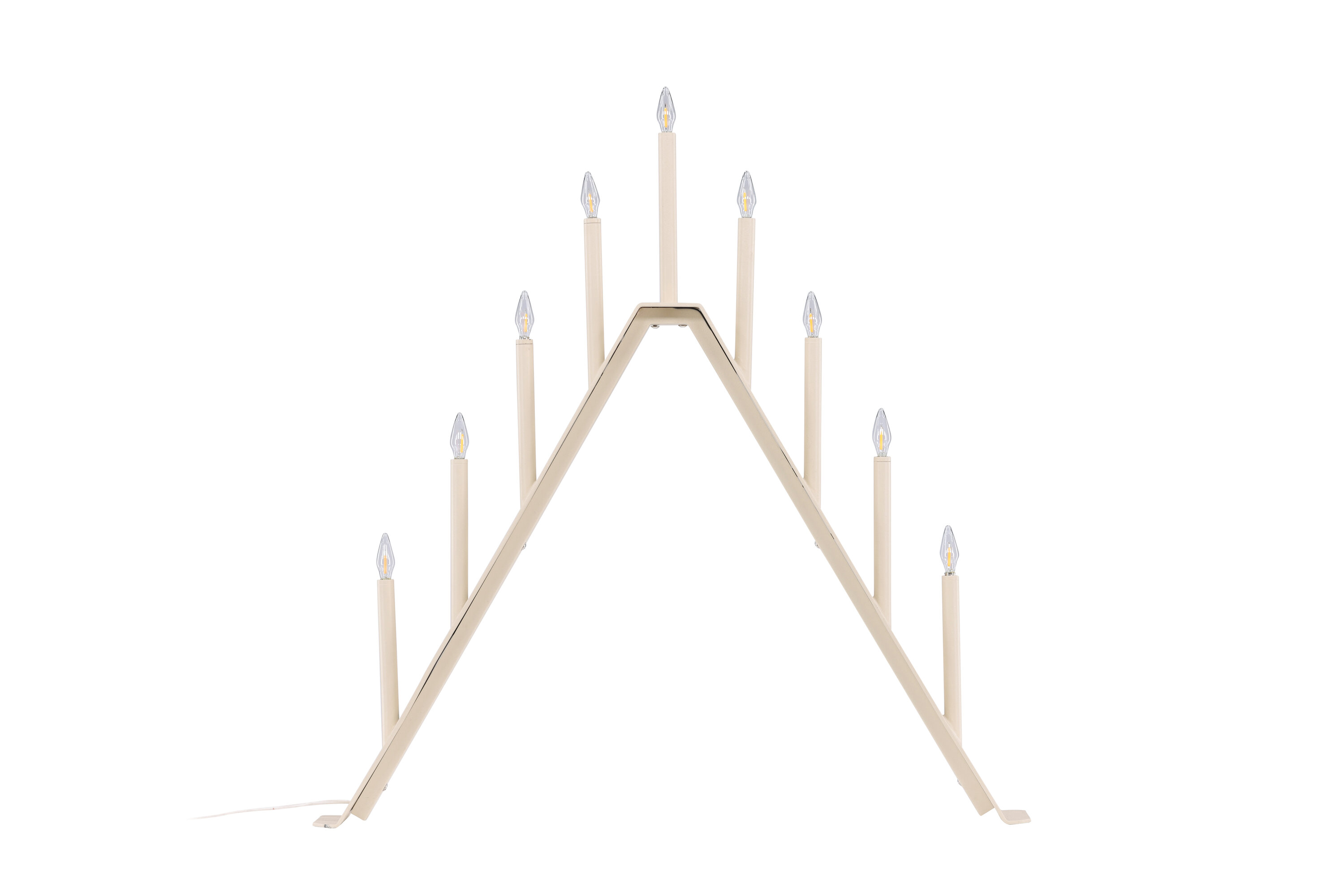 Åre éclairage de noël beige 9 x 64 x 64 cm sur fond clair