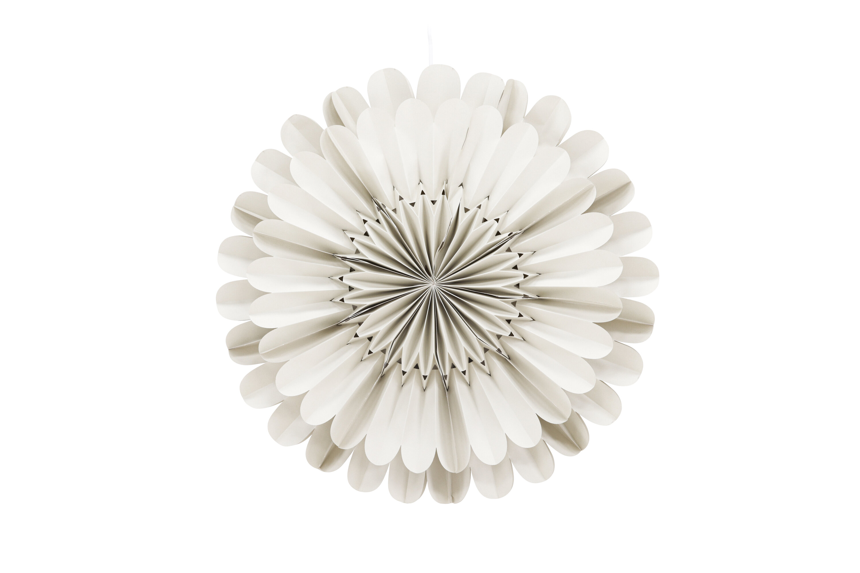 Järvsön éclairage de noël beige, blanc ⌀60 cm sur fond clair