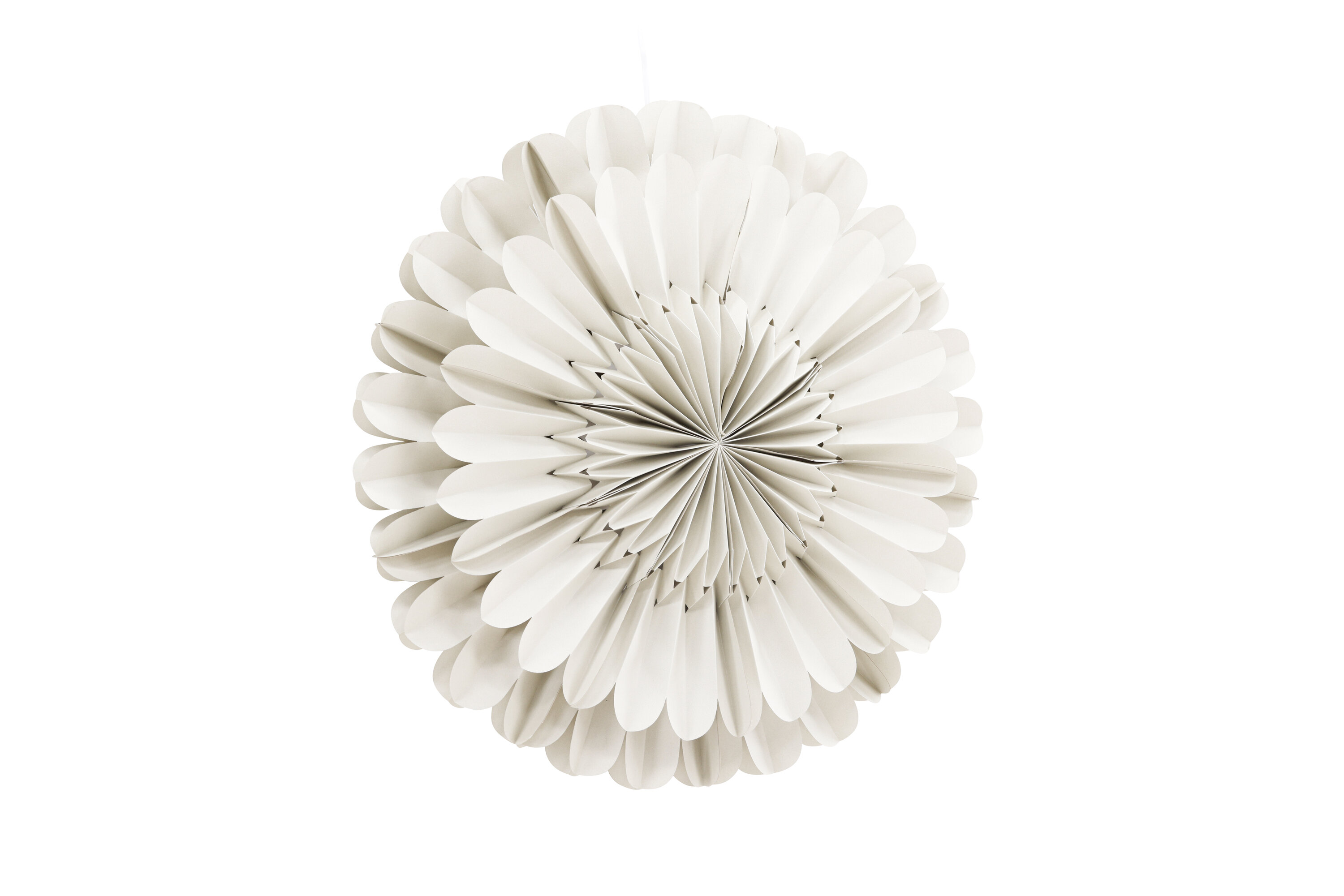 Järvsön éclairage de noël beige, blanc ⌀60 cm sur fond clair