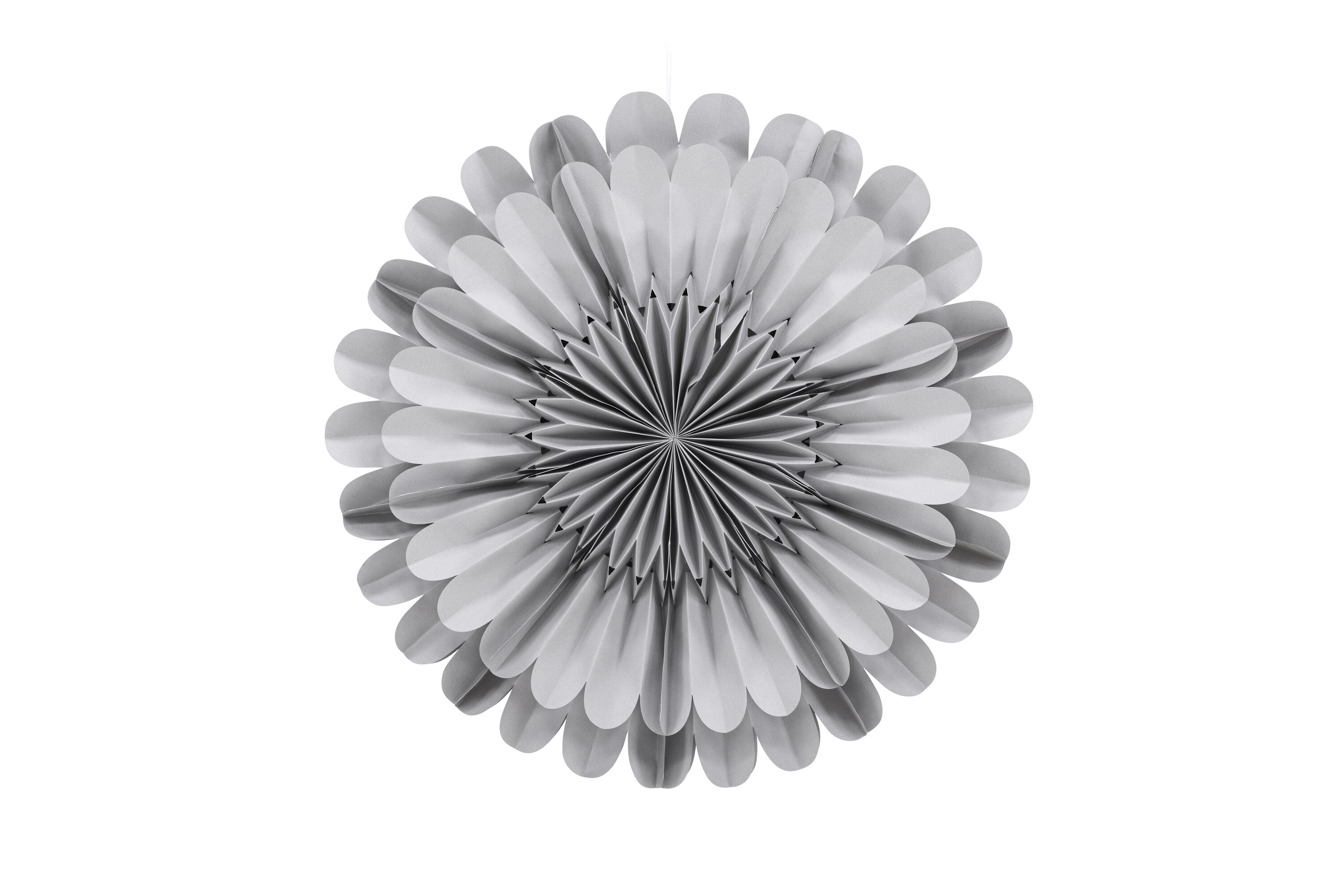 Järvsön éclairage de noël blanc, gris foncé ⌀60 cm sur fond clair