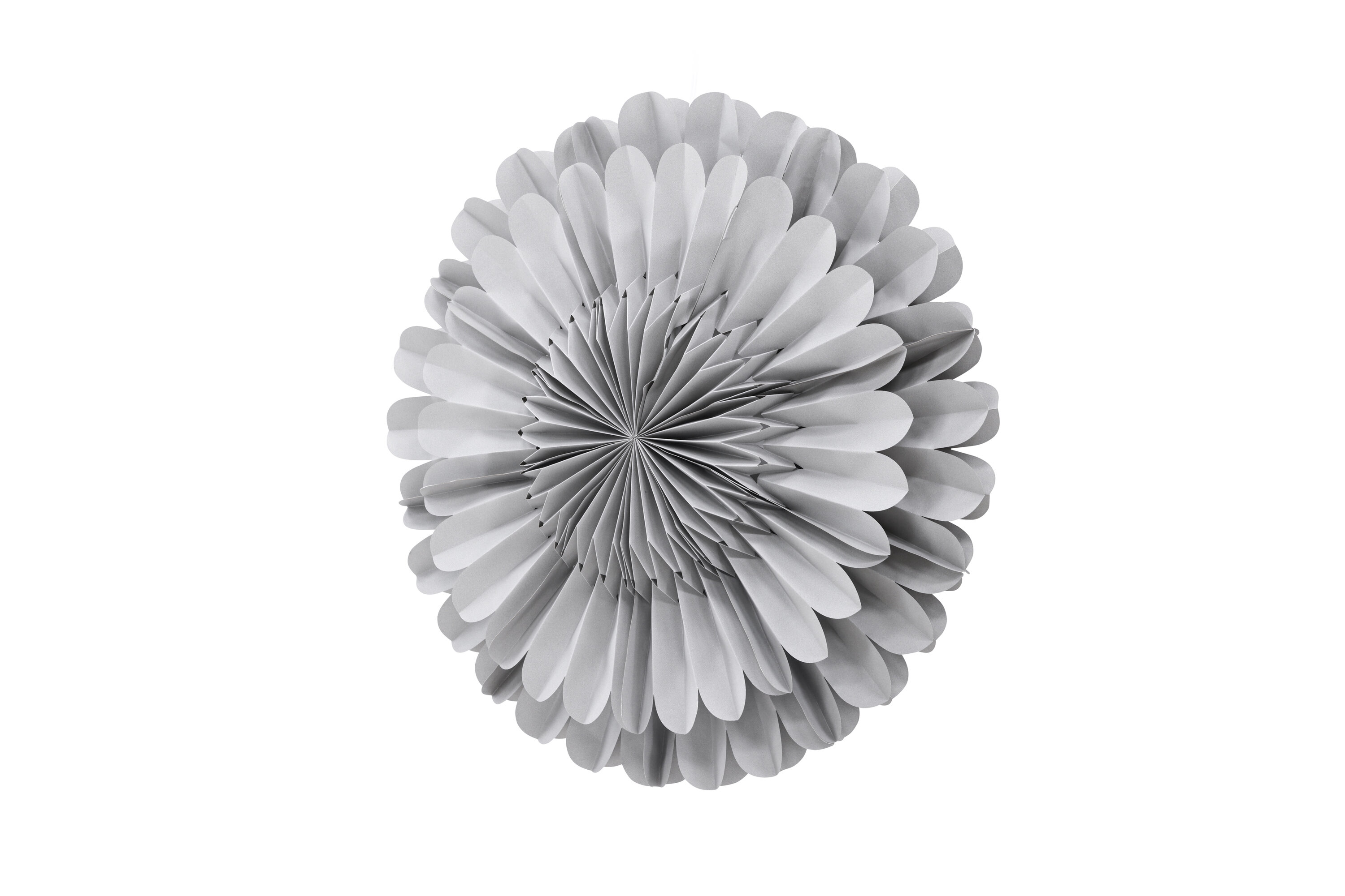 Järvsön éclairage de noël blanc, gris foncé ⌀60 cm sur fond clair