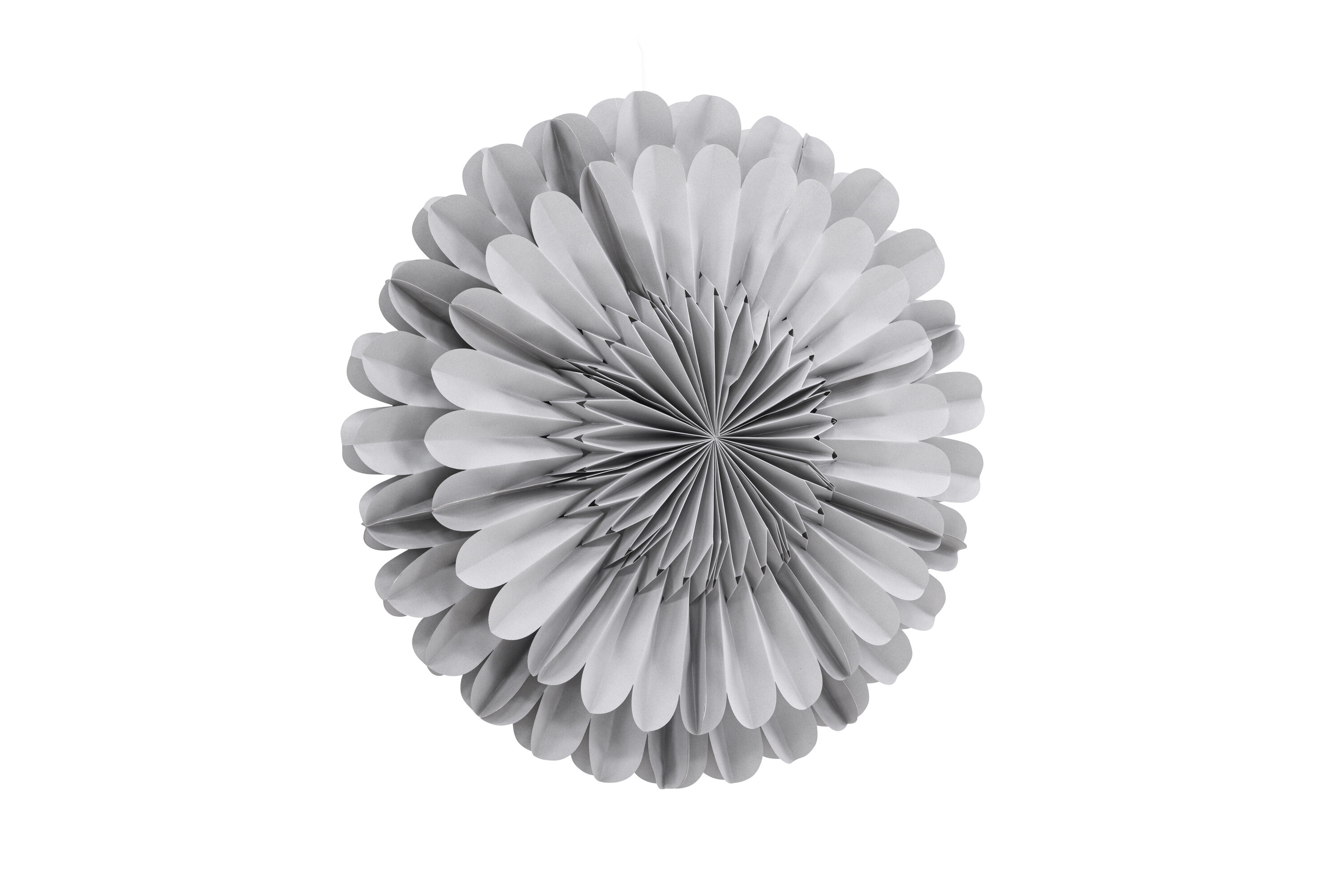 Järvsön éclairage de noël blanc, gris foncé ⌀60 cm sur fond clair