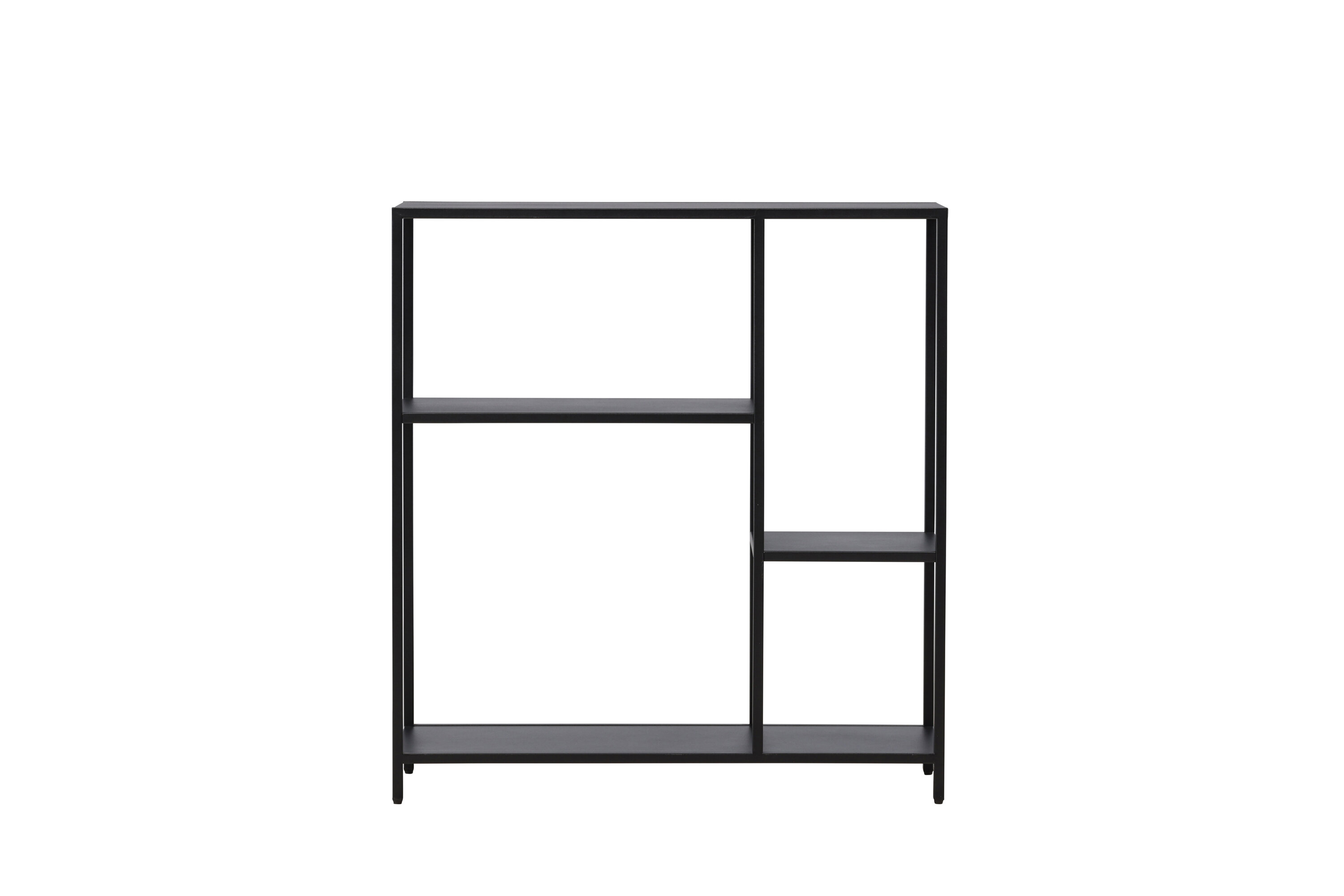 Puno table d'appoint noir 30 x 80 cm sur fond clair