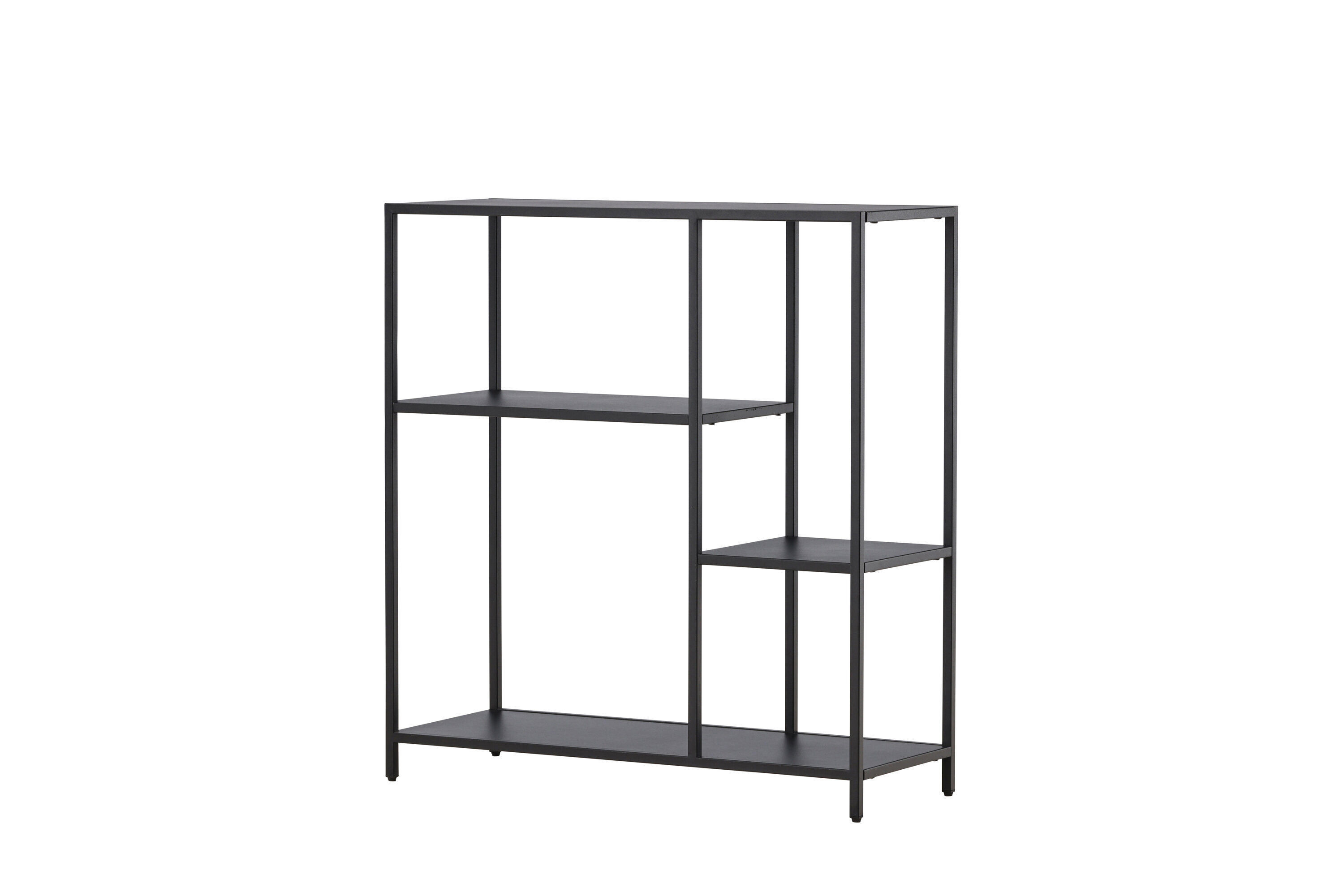 Puno table d'appoint noir 30 x 80 cm sur fond clair