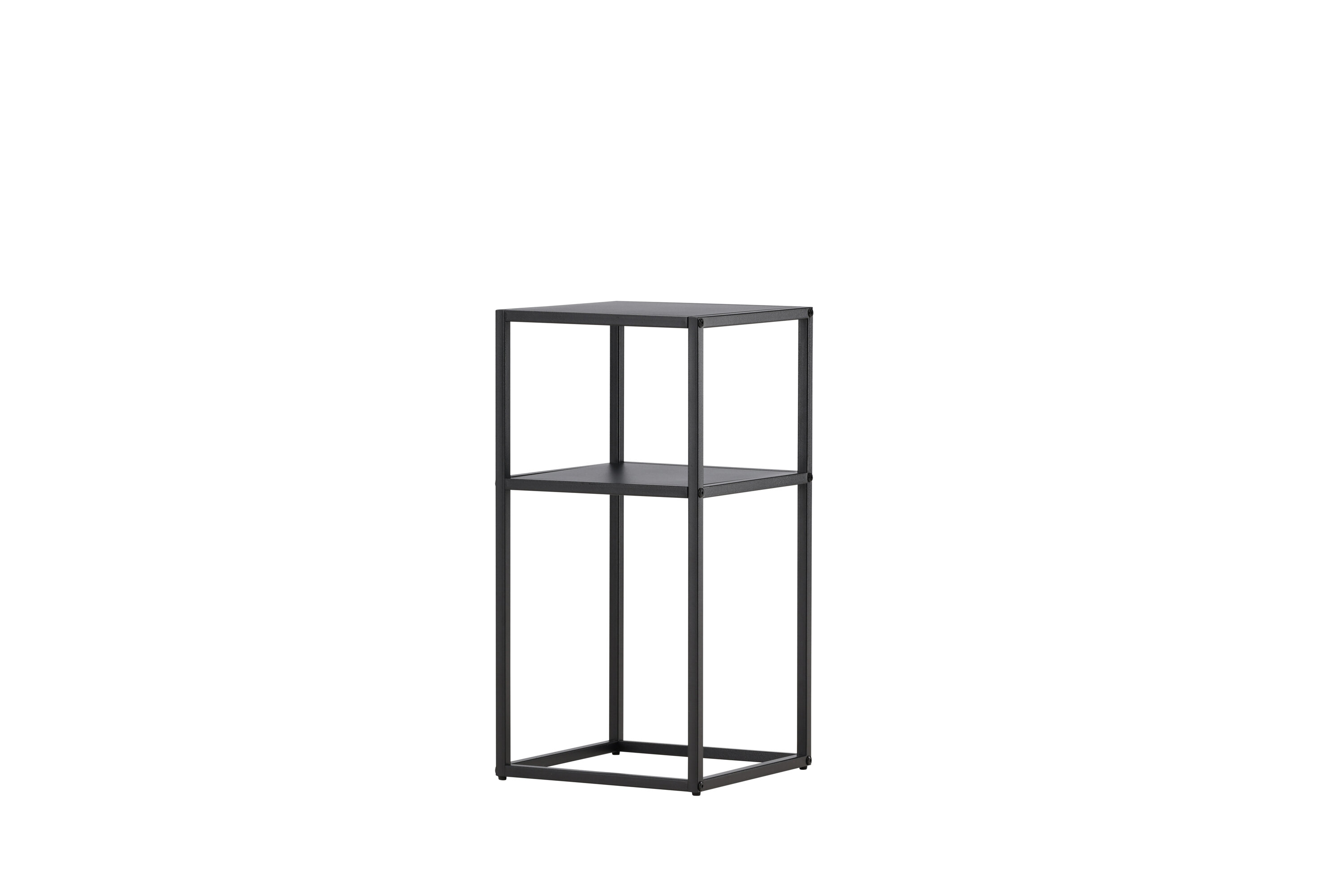 Punta table d'appoint noir 30 x 30 cm sur fond clair