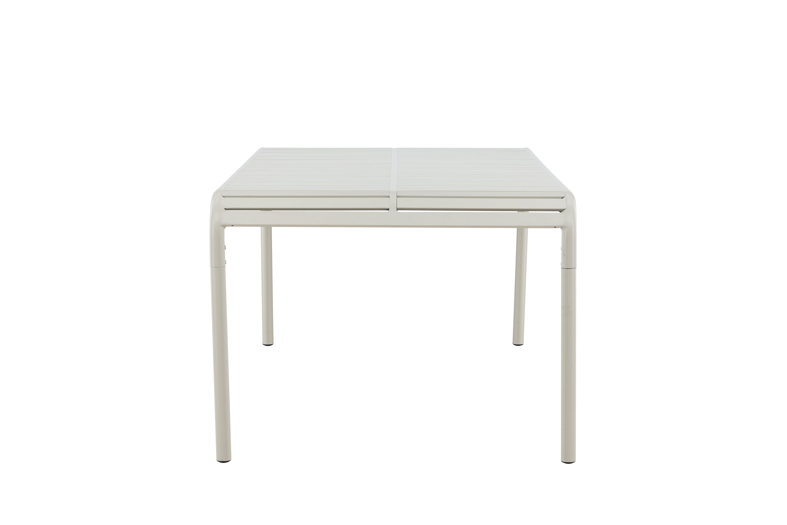 Borneo table à manger rectangulaire beige 200 x 100 cm sur fond clair