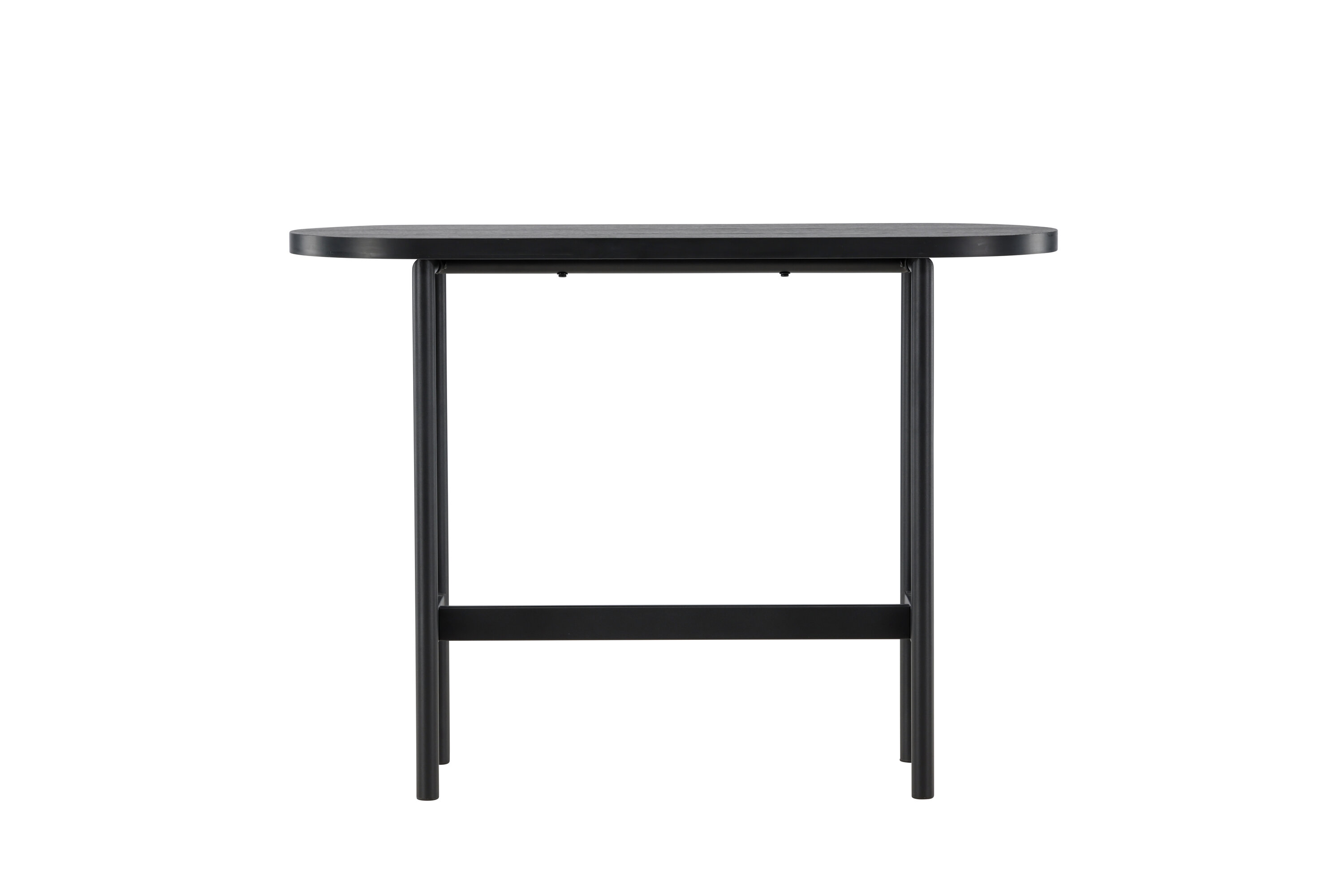 Skate table d'appoint noir 110 x 40 cm sur fond clair