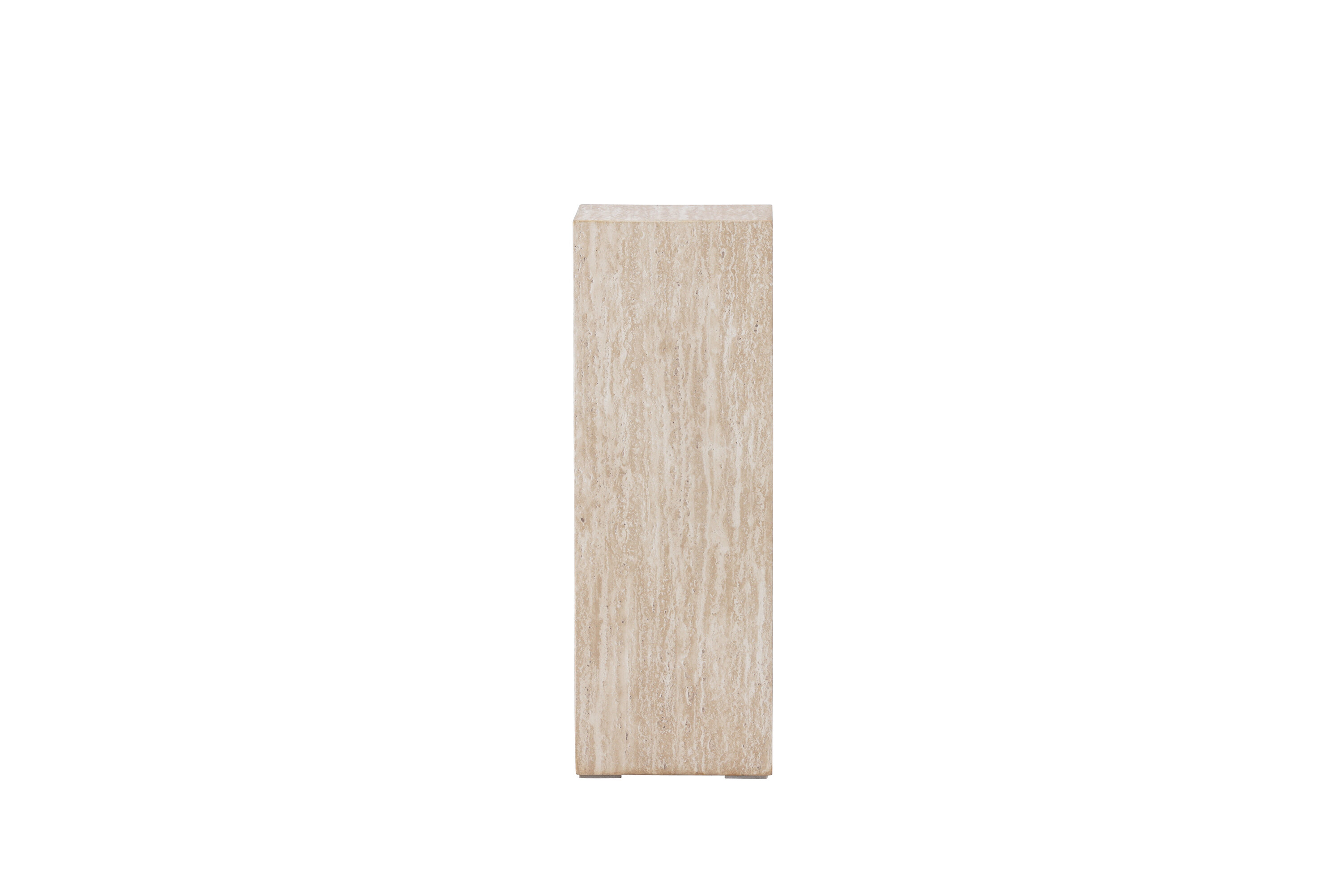 Ramsvik table d'appoint beige 23 x 23 cm sur fond clair