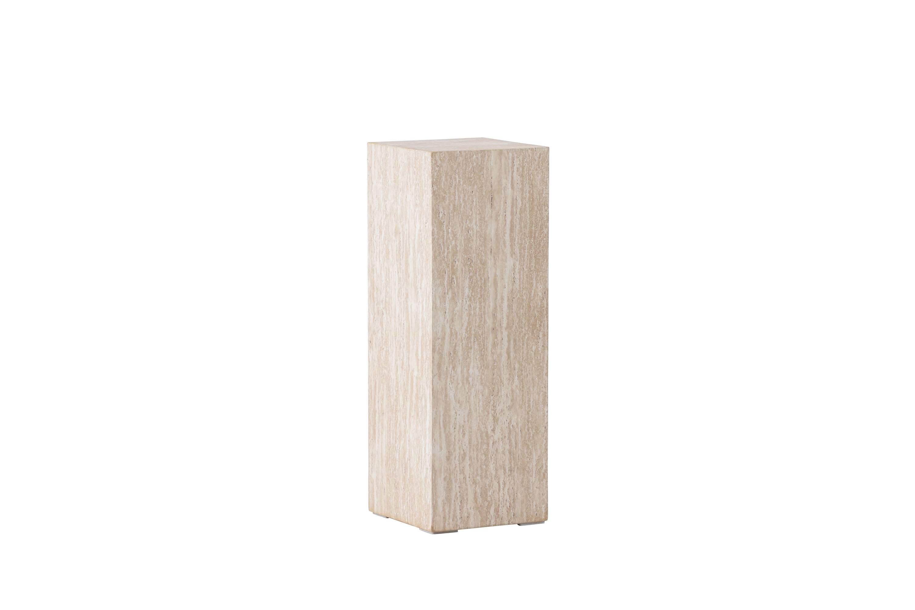 Ramsvik table d'appoint beige 23 x 23 cm sur fond clair