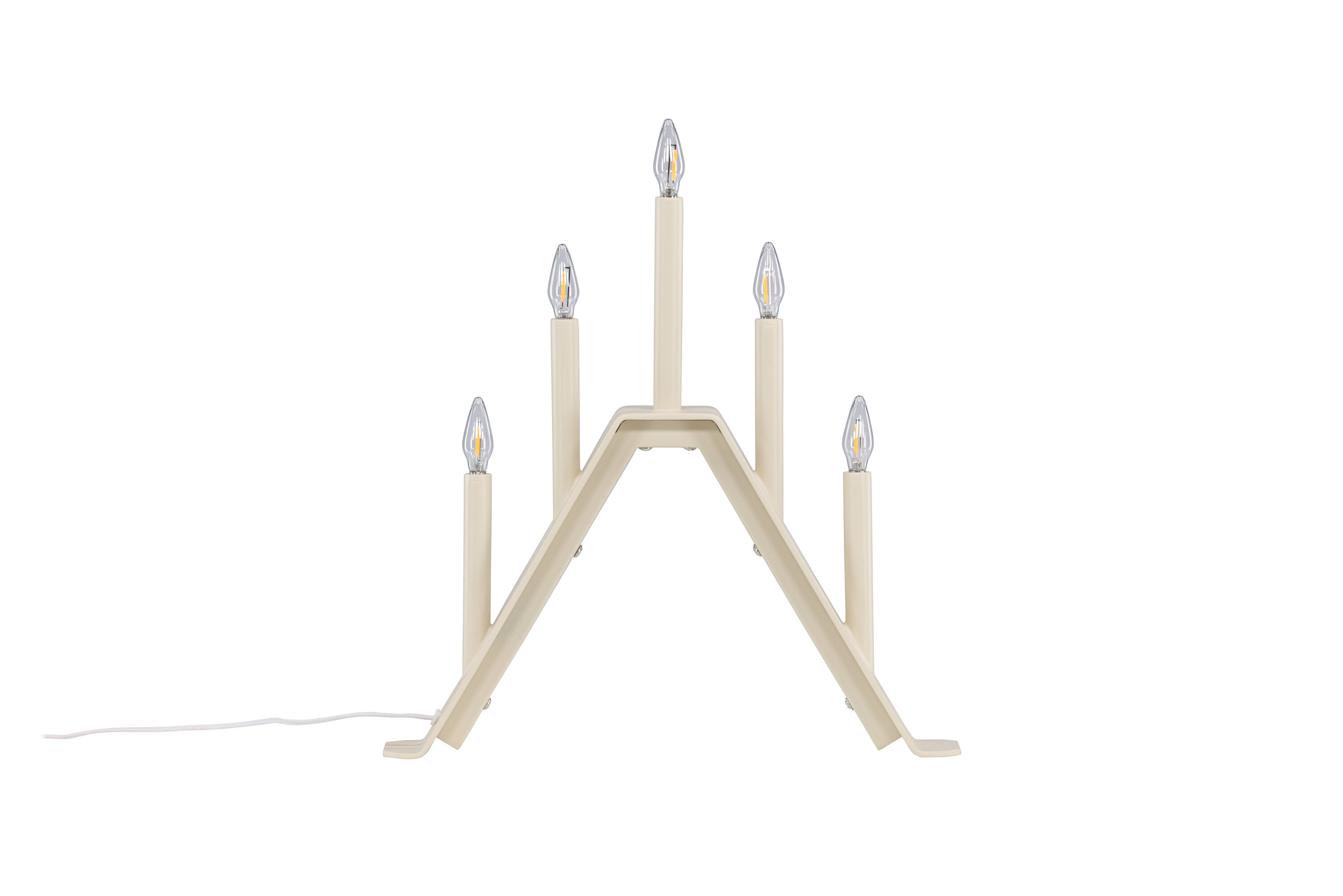 Åre éclairage de noël beige 6 x 36 x 32 cm sur fond clair