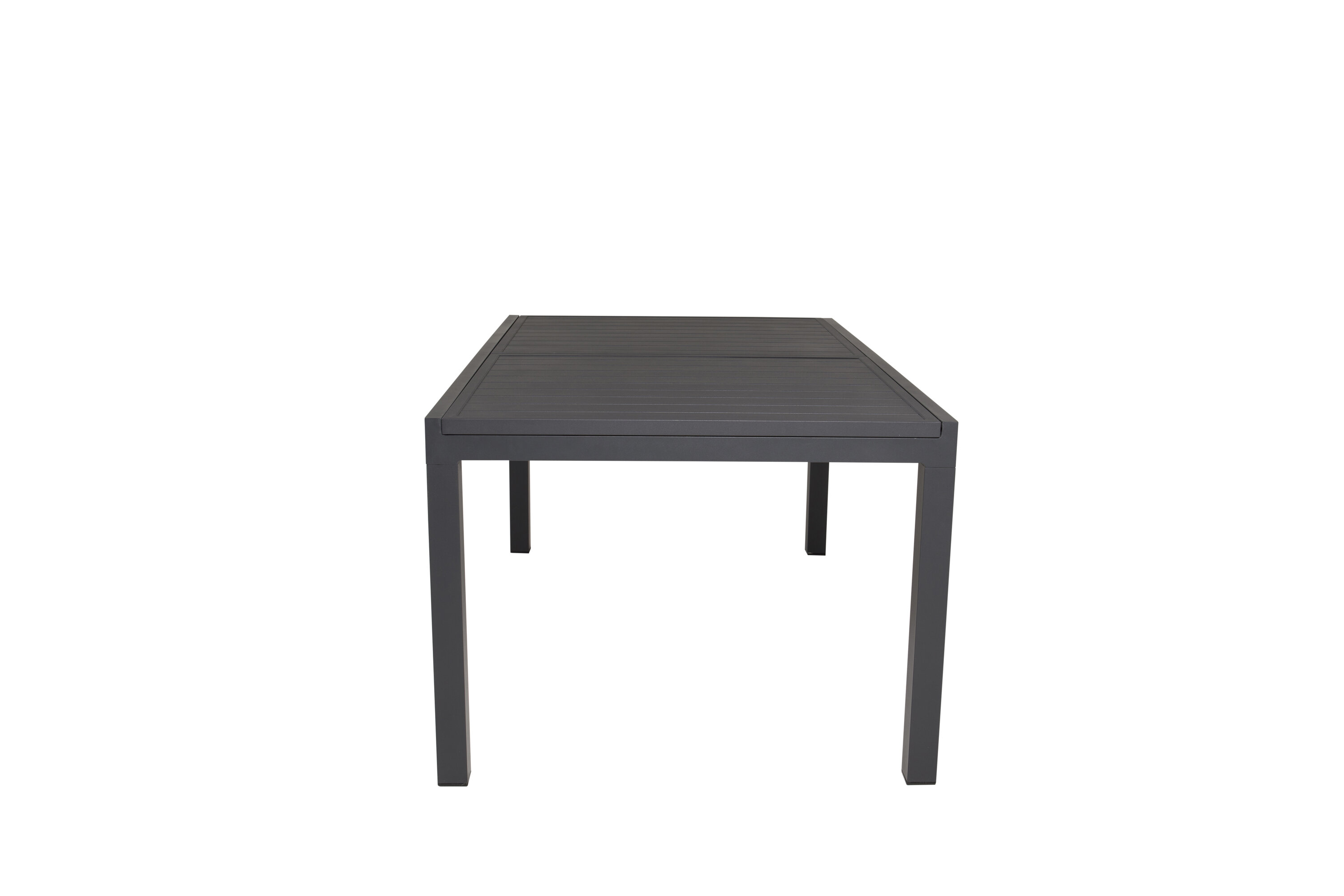 Détail du table à manger rectangulaire Marbella noir 160 x 100 cm