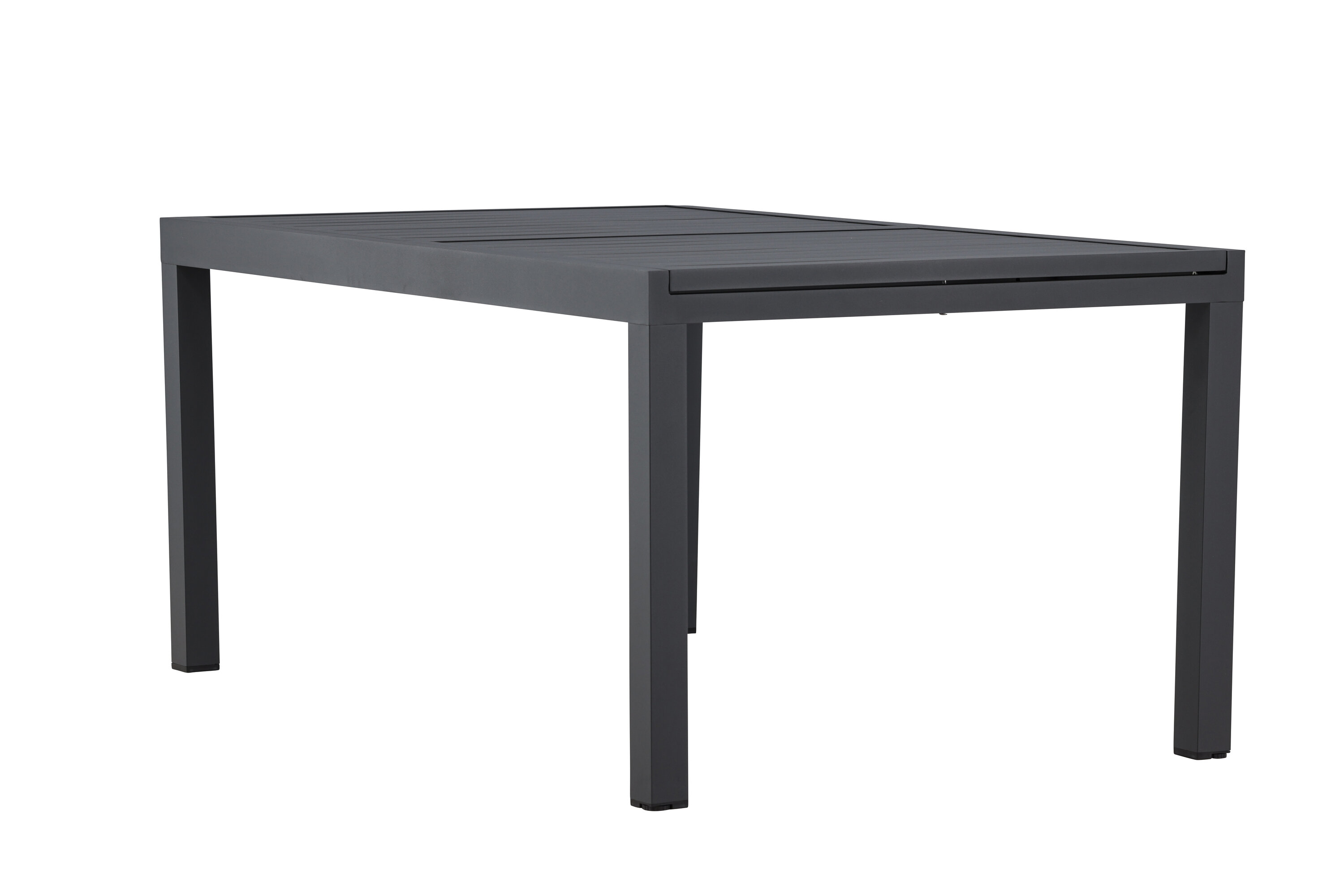Capo table à manger rectangulaire noir 160/ 240 x 100 cm sur fond clair