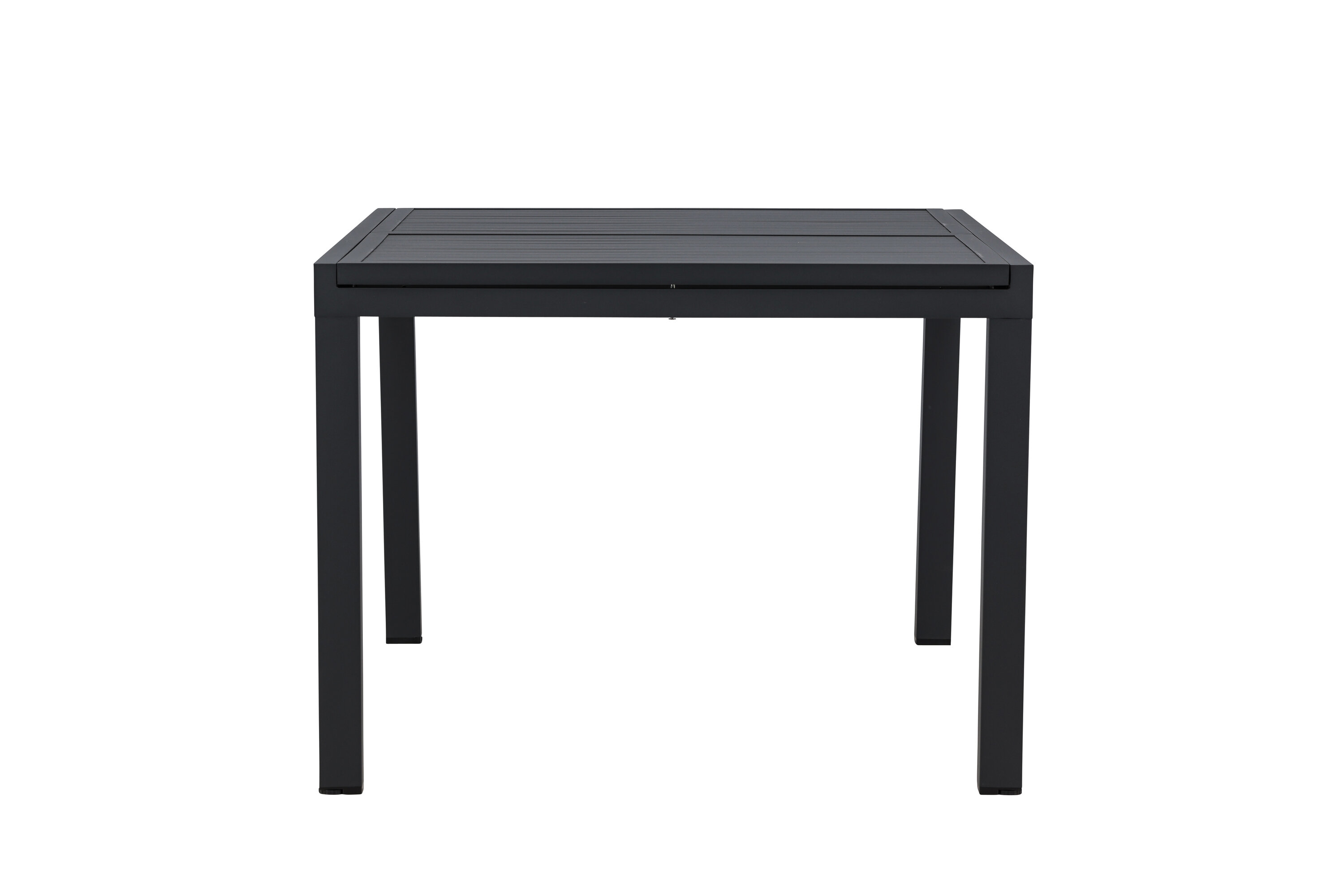 Capo table à manger rectangulaire noir 160/ 240 x 100 cm sur fond clair