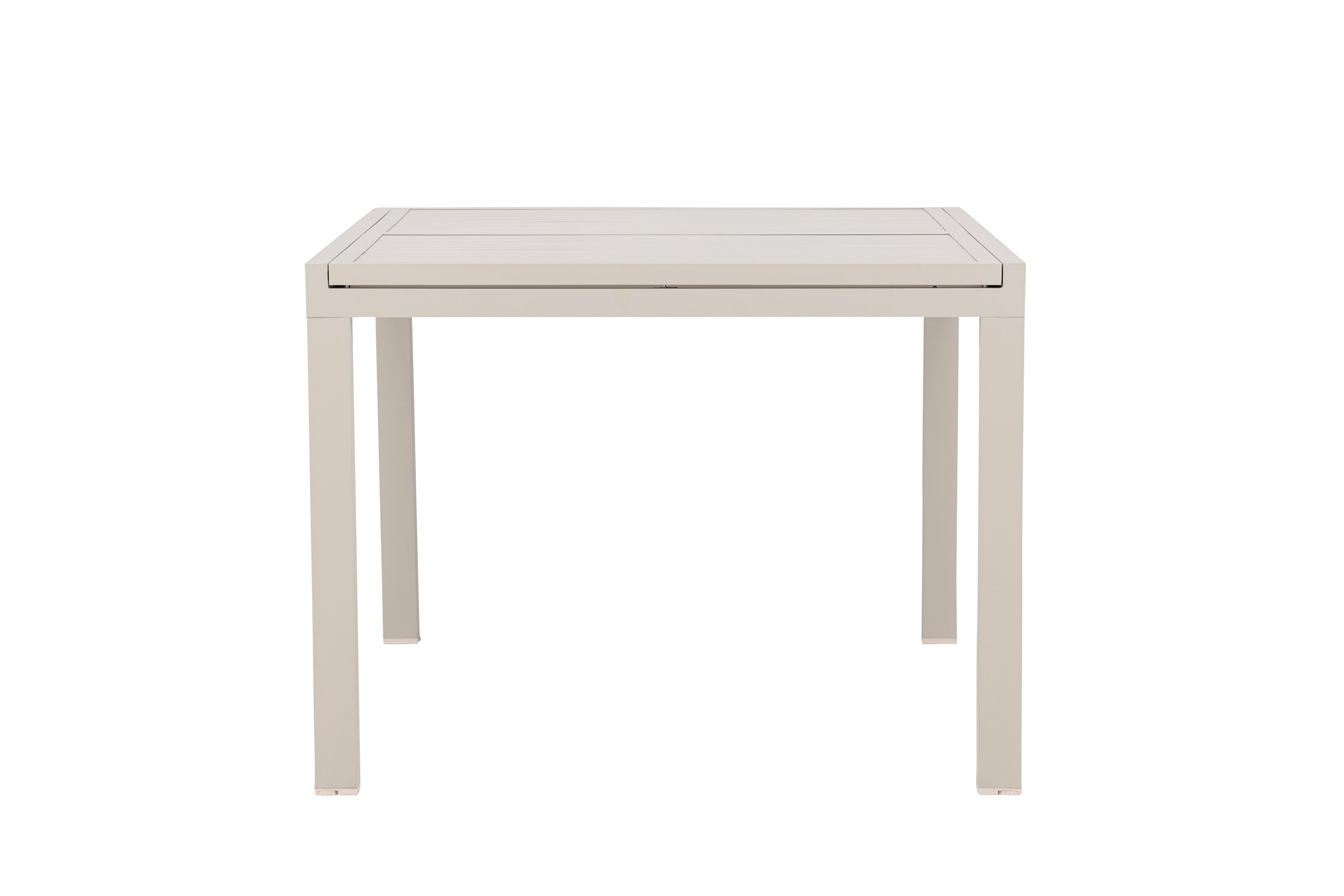 Capo table à manger rectangulaire beige 160/ 240 x 100 cm sur fond clair