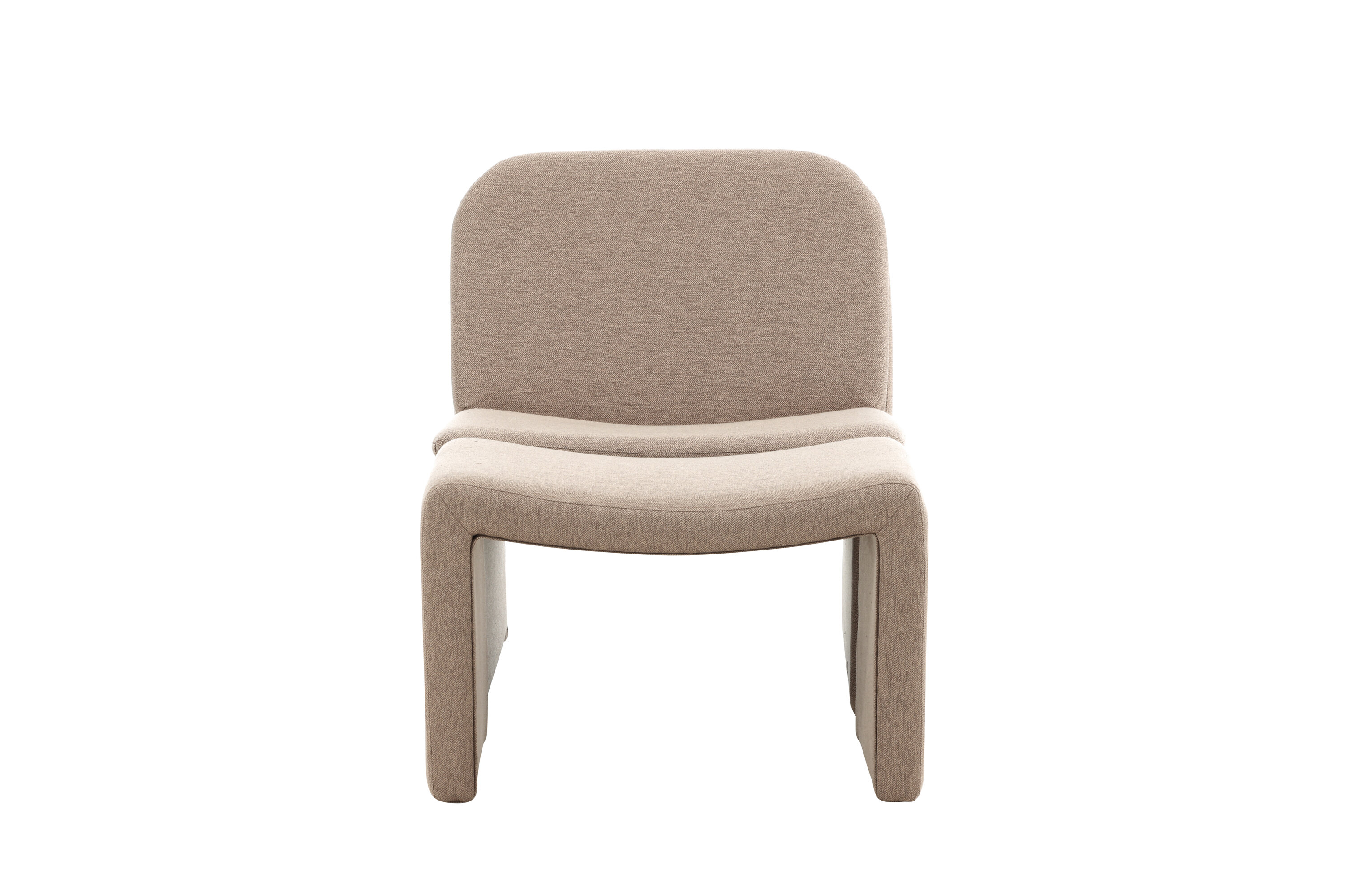 Bonn fauteuil marron sur fond clair
